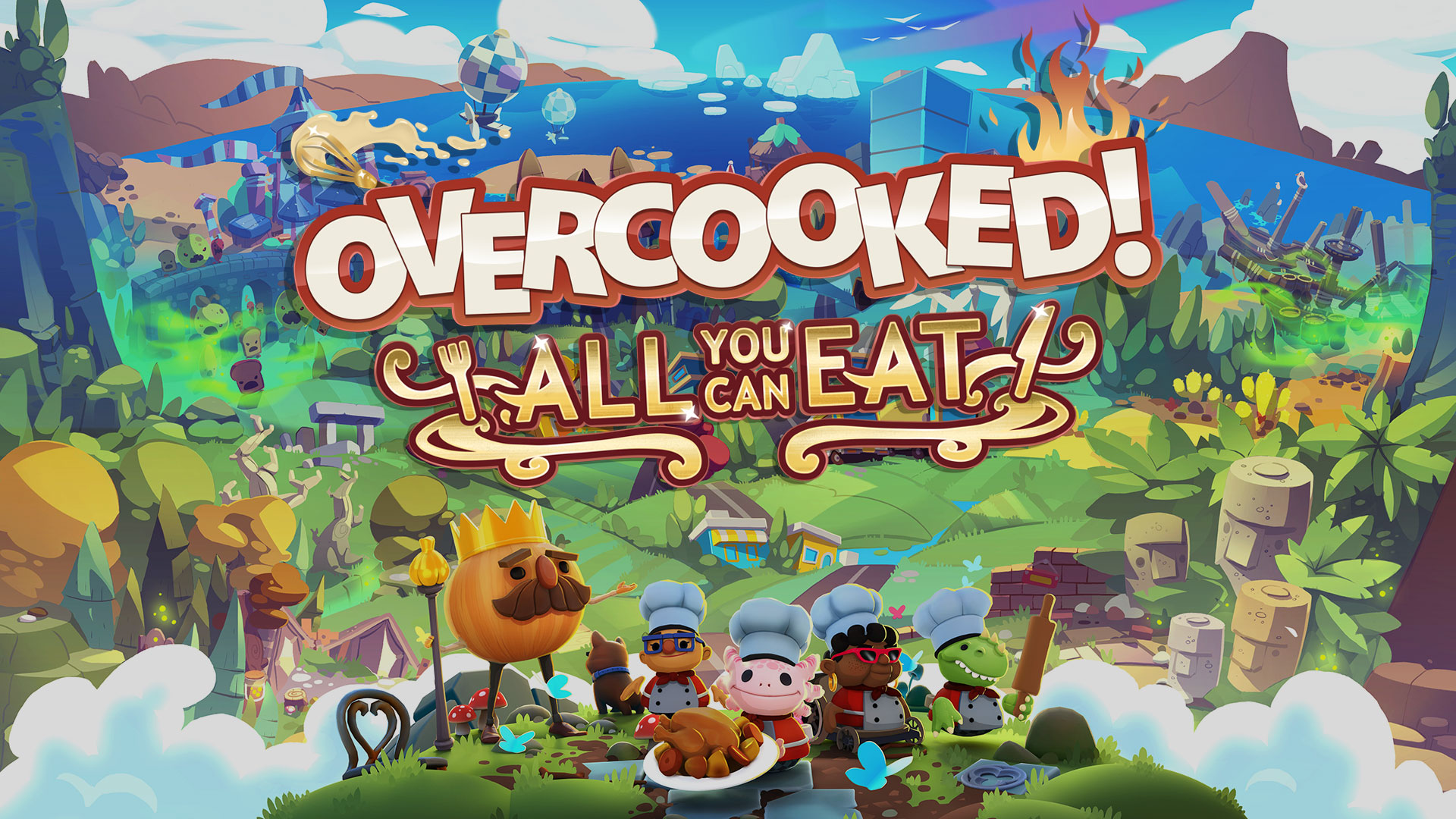 video game, overcooked: all you can eat