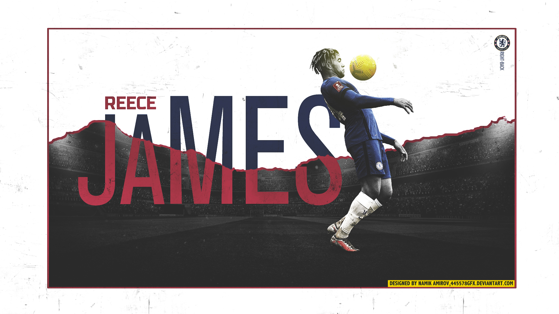 Téléchargez des papiers peints mobile Des Sports, Football, Chelsea Fc, Reece James gratuitement.