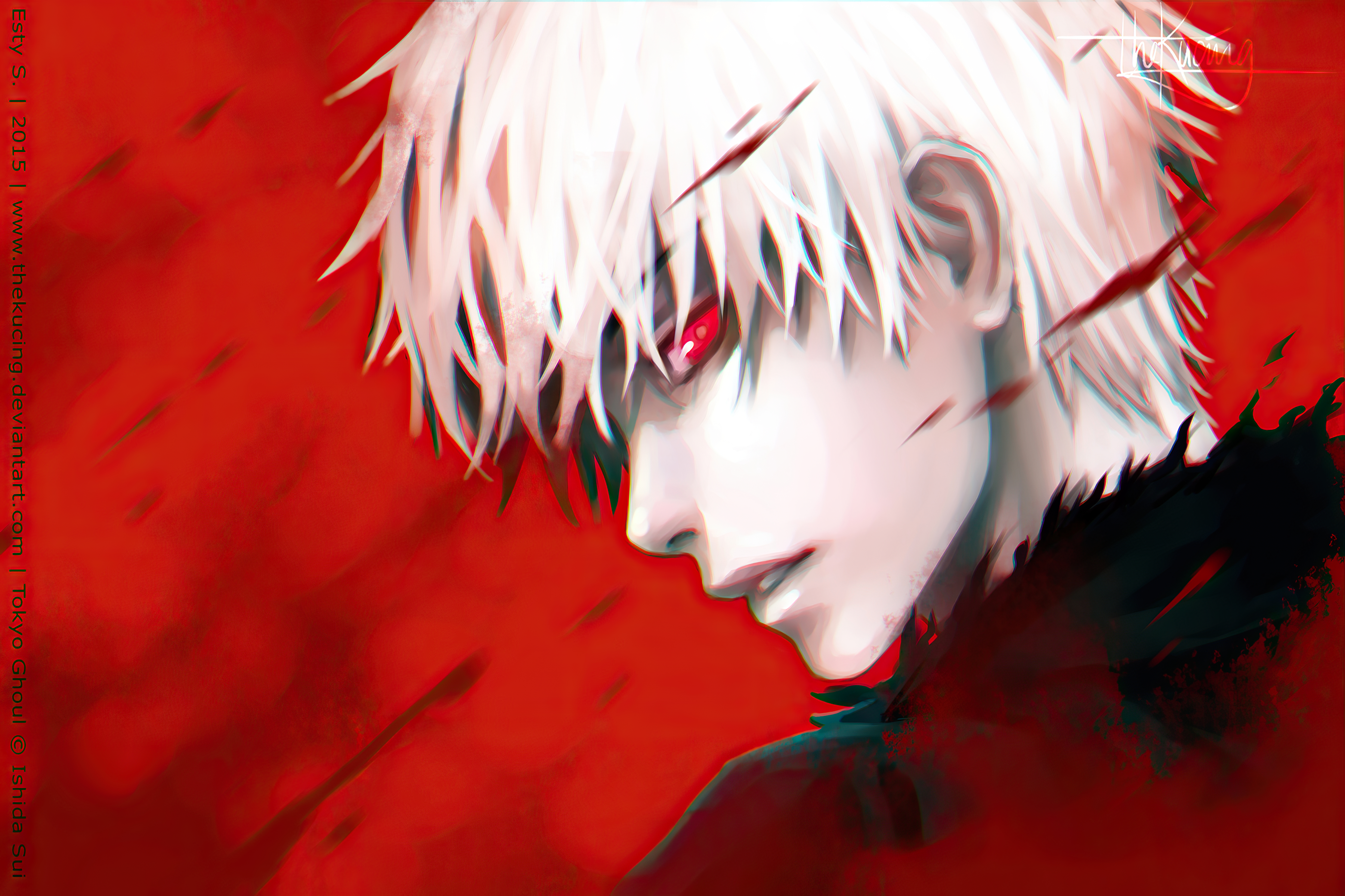 Laden Sie das Animes, Ken Kanek, Tokyo Ghoul-Bild kostenlos auf Ihren PC-Desktop herunter