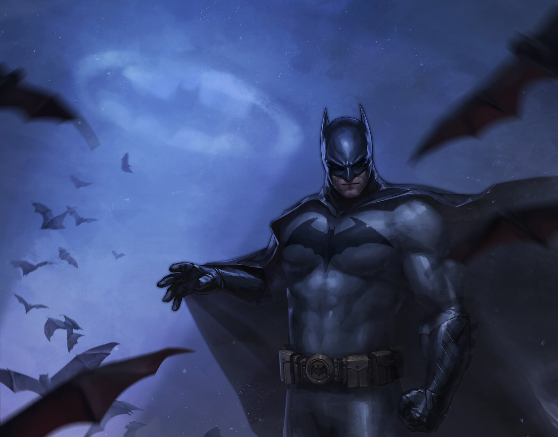 Descarga gratuita de fondo de pantalla para móvil de Murciélago, Historietas, The Batman, Dc Comics, Batiseñal.