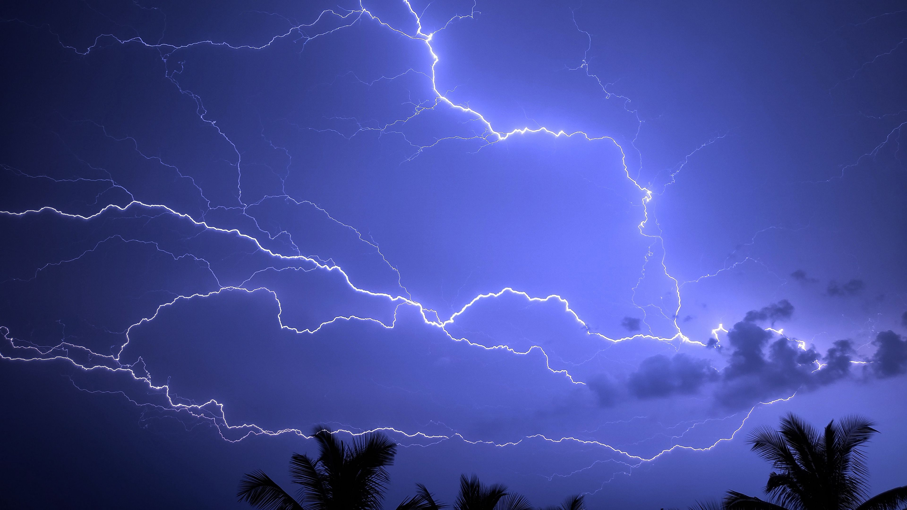 Download mobile wallpaper Sky, Lightning, Photography for free.