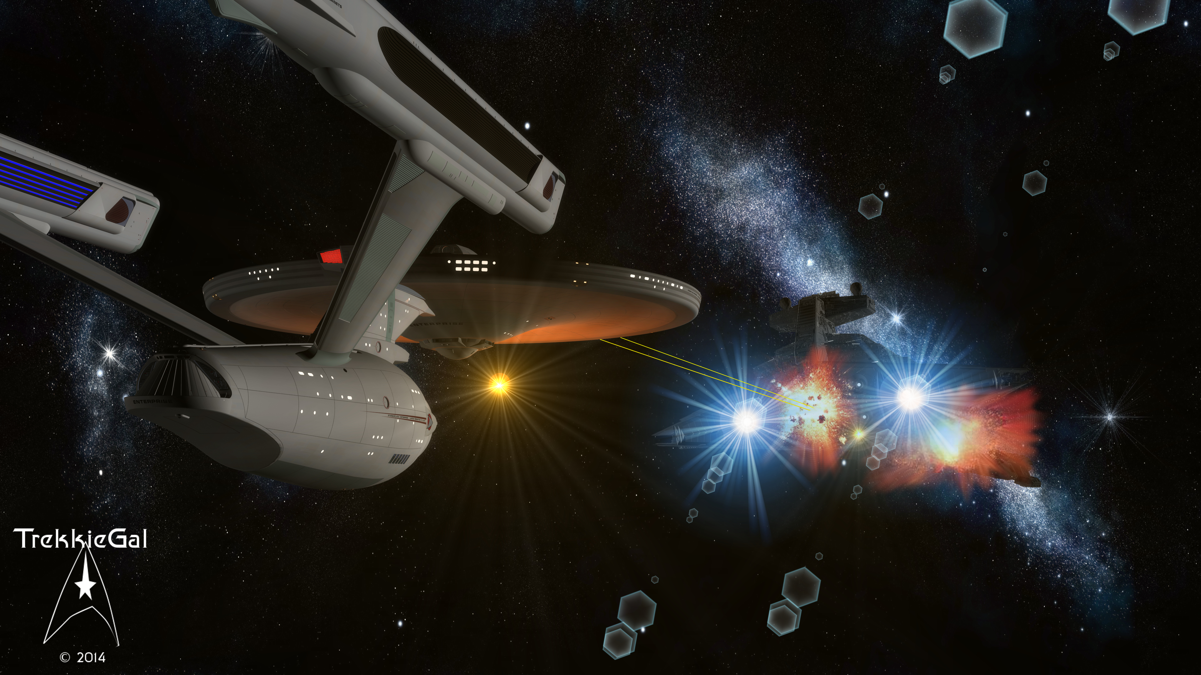 Download mobile wallpaper Star Trek, Star Wars, Sci Fi for free.