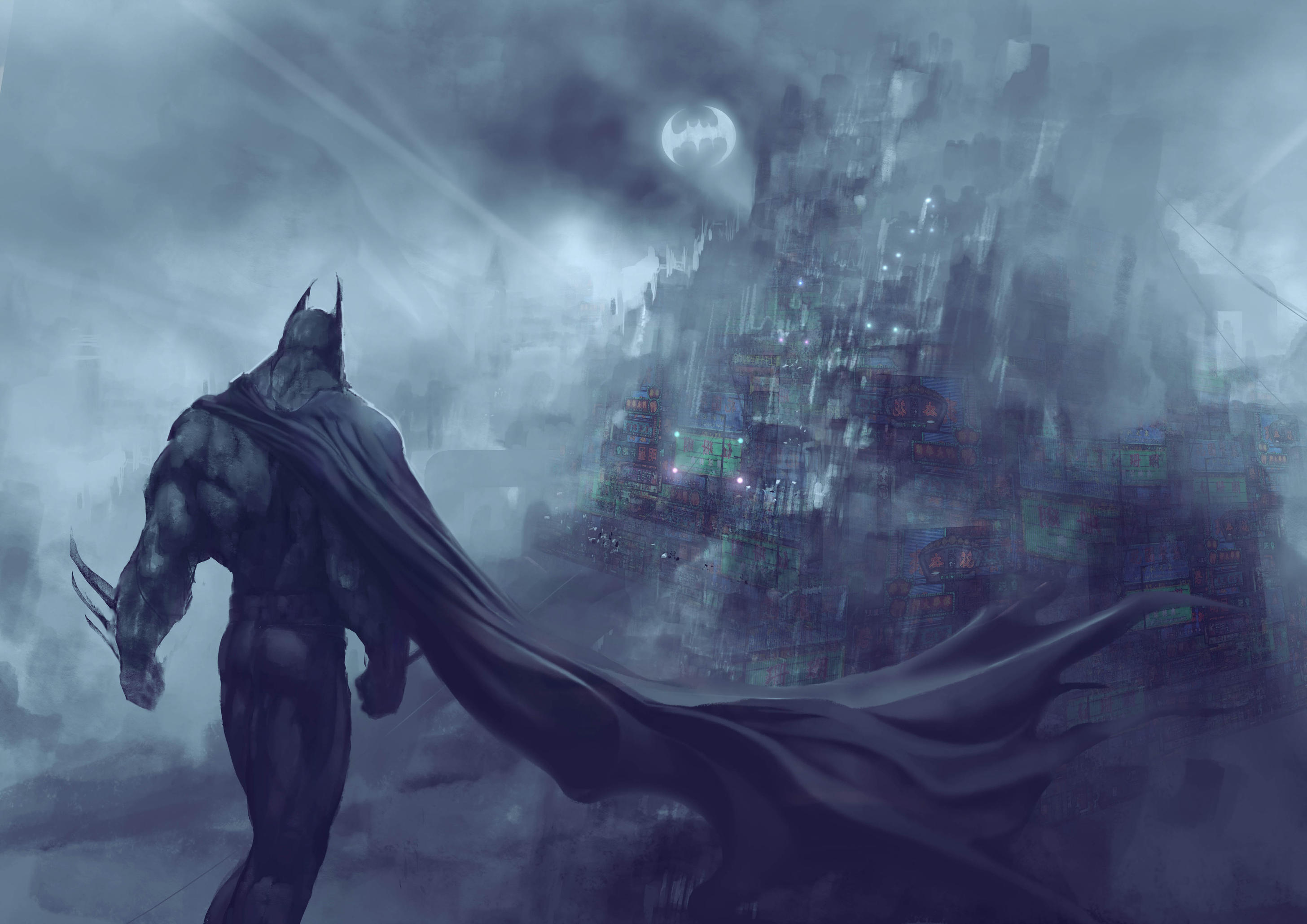 Handy-Wallpaper Comics, The Batman, Dc Comics kostenlos herunterladen.