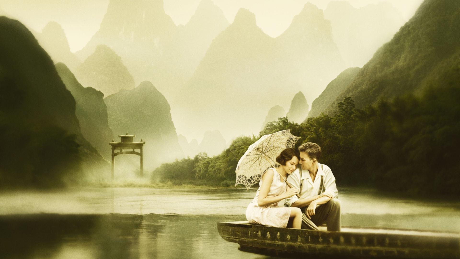 Free download wallpaper Landscape, Love, Mountain, Forest, Romantic, Scenic, Movie, The Painted Veil (2006) on your PC desktop