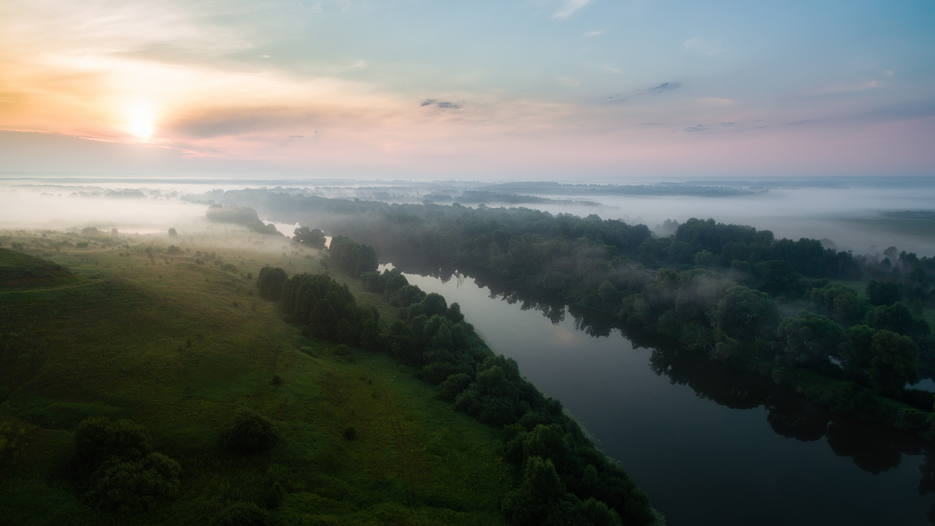 Free download wallpaper Landscape, River, Photography, Aerial on your PC desktop