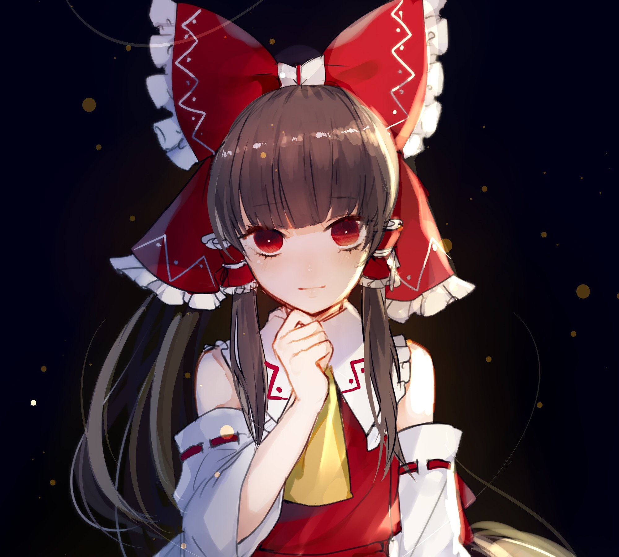 Laden Sie das Animes, Tuhu, Reimu Hakurei-Bild kostenlos auf Ihren PC-Desktop herunter