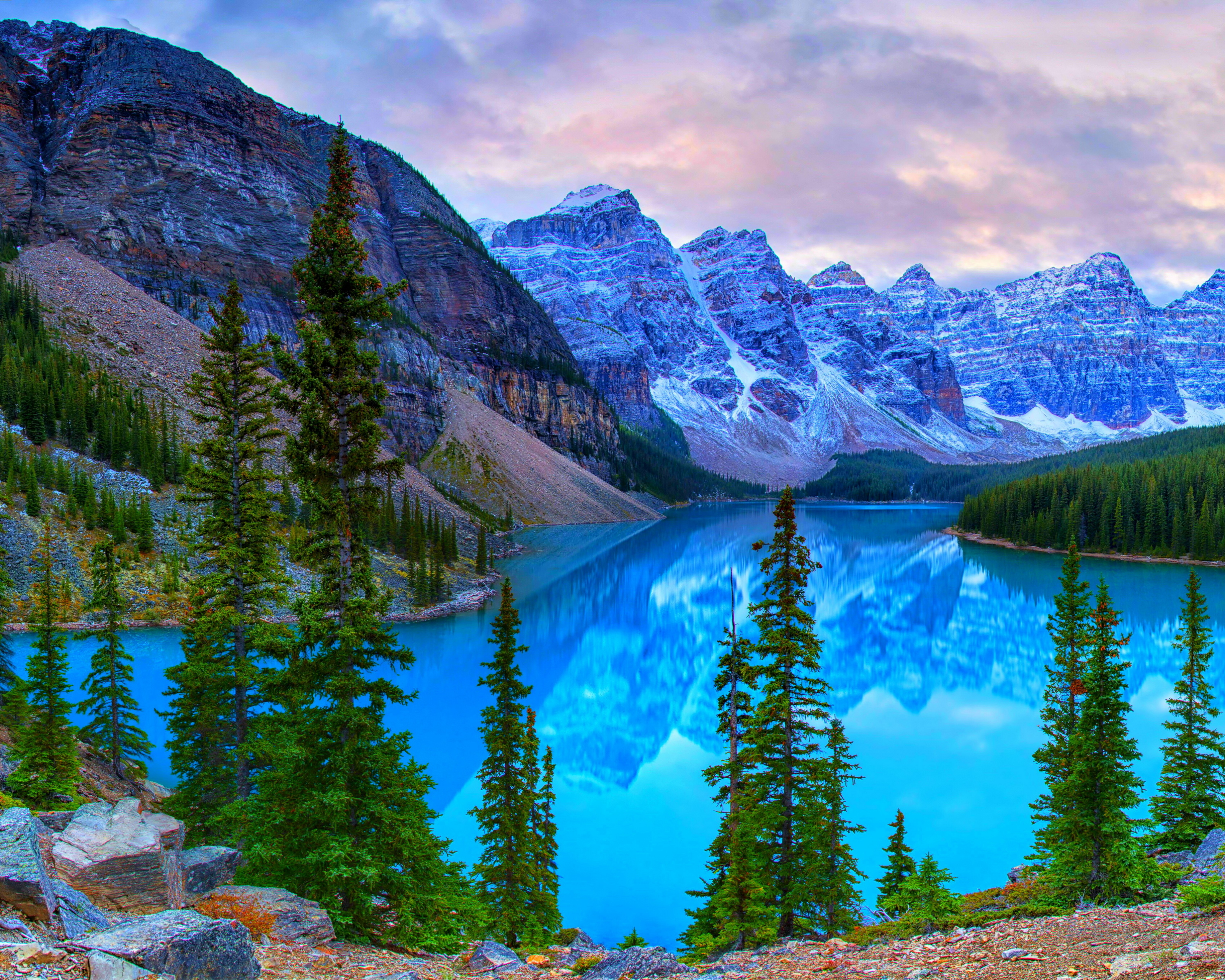 Téléchargez gratuitement l'image Montagne, Lac, Canada, Des Lacs, Lac Moraine, Parc National Banff, Terre/nature sur le bureau de votre PC