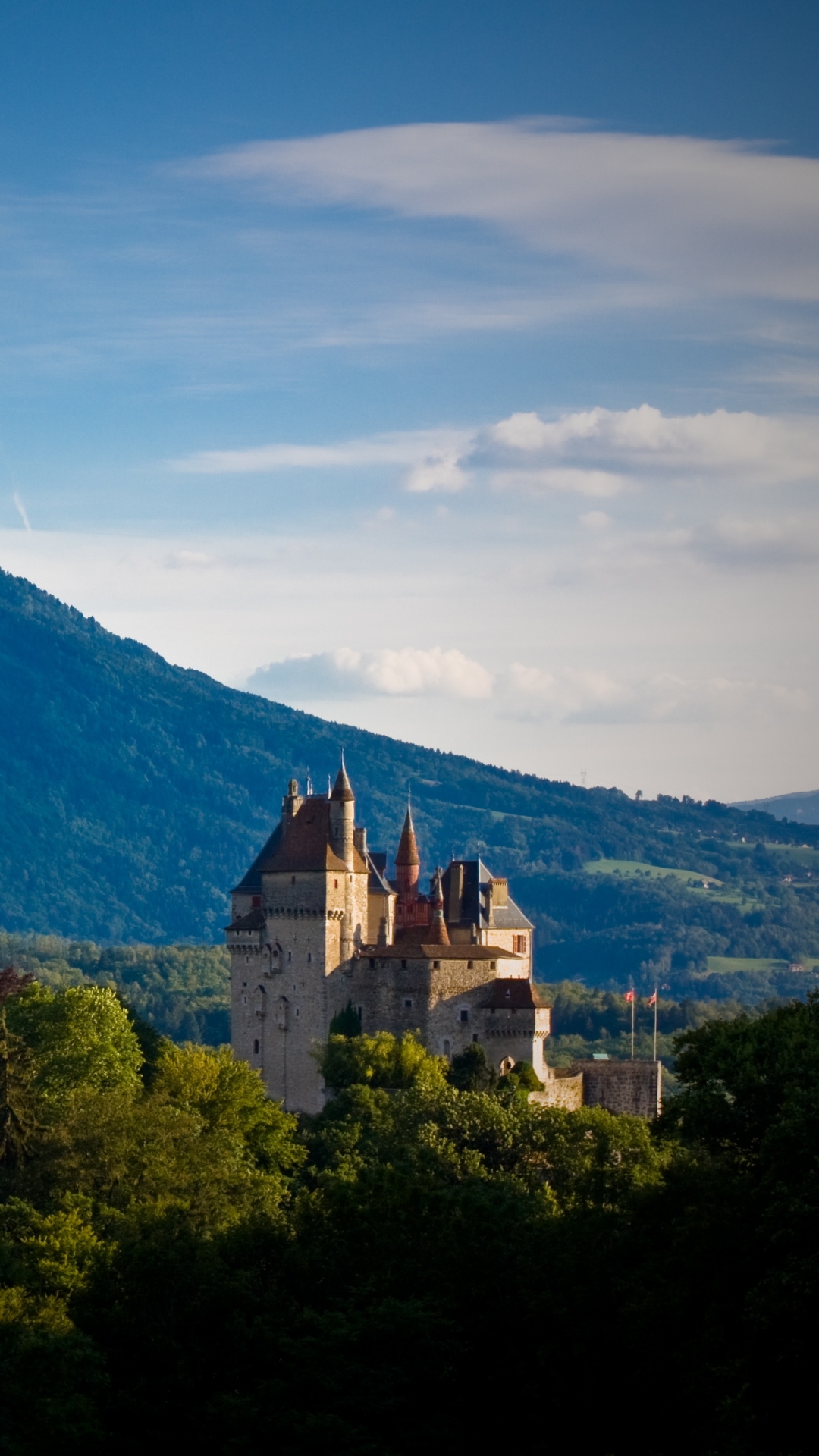 1093620 économiseurs d'écran et fonds d'écran Château De Menthon Saint Bernard sur votre téléphone. Téléchargez  images gratuitement