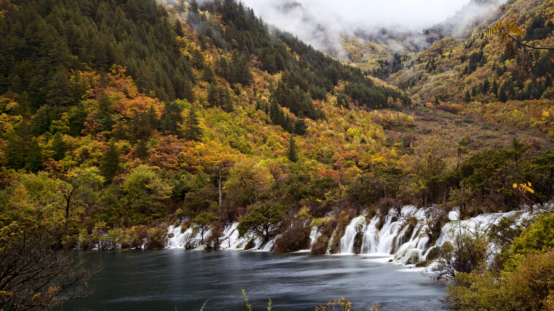 Handy-Wallpaper Wasserfall, Erde/natur kostenlos herunterladen.