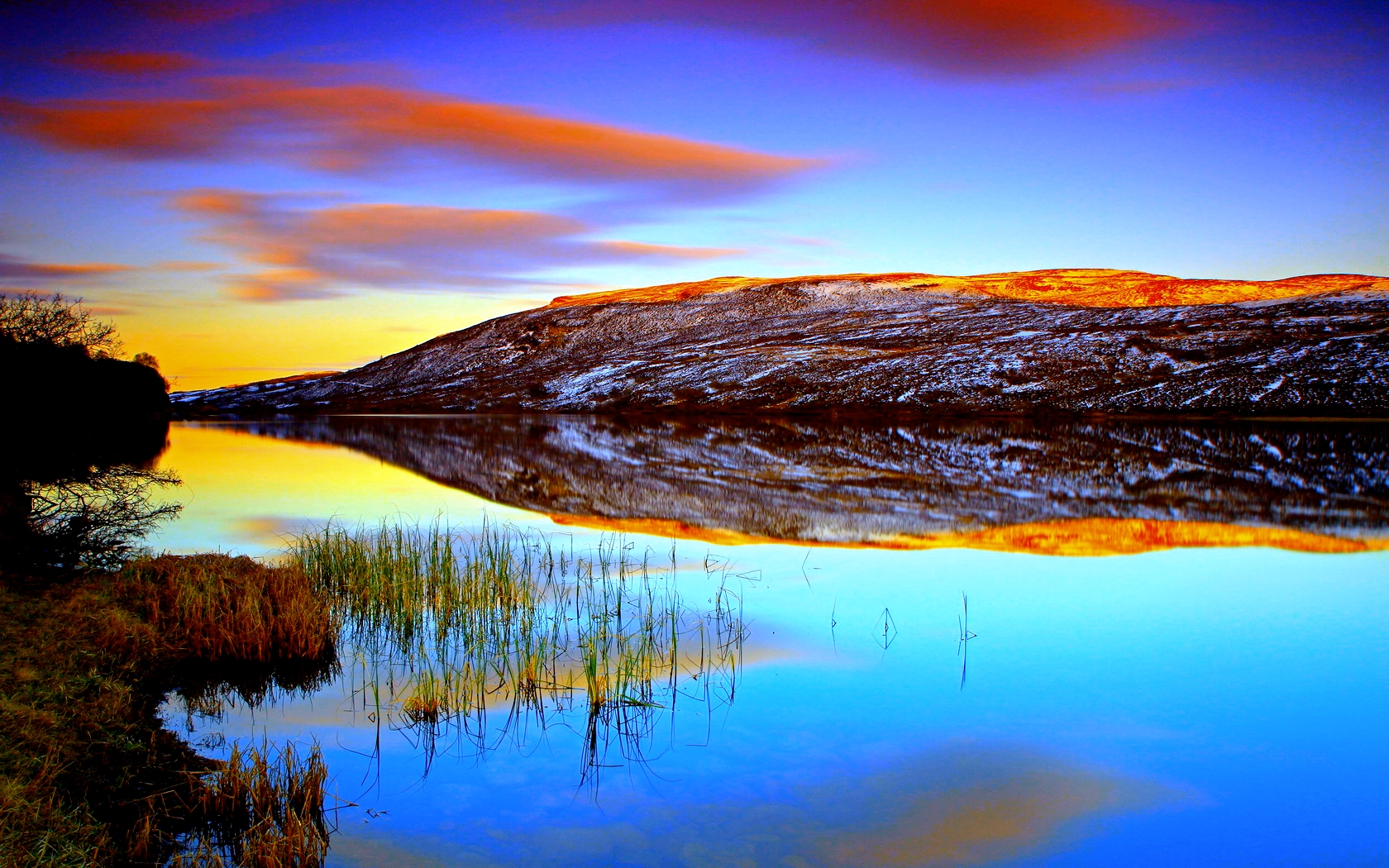 Baixar papel de parede para celular de Céu, Lago, Terra/natureza, Reflecção gratuito.