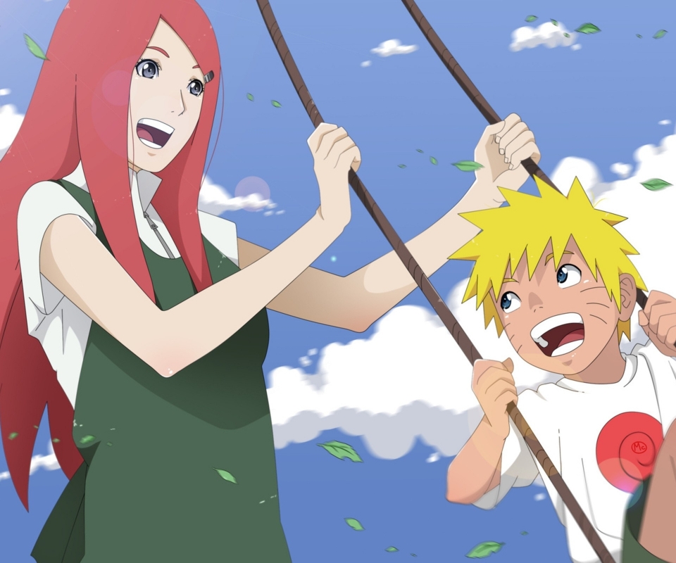 Download mobile wallpaper Anime, Naruto, Naruto Uzumaki, Kushina Uzumaki for free.