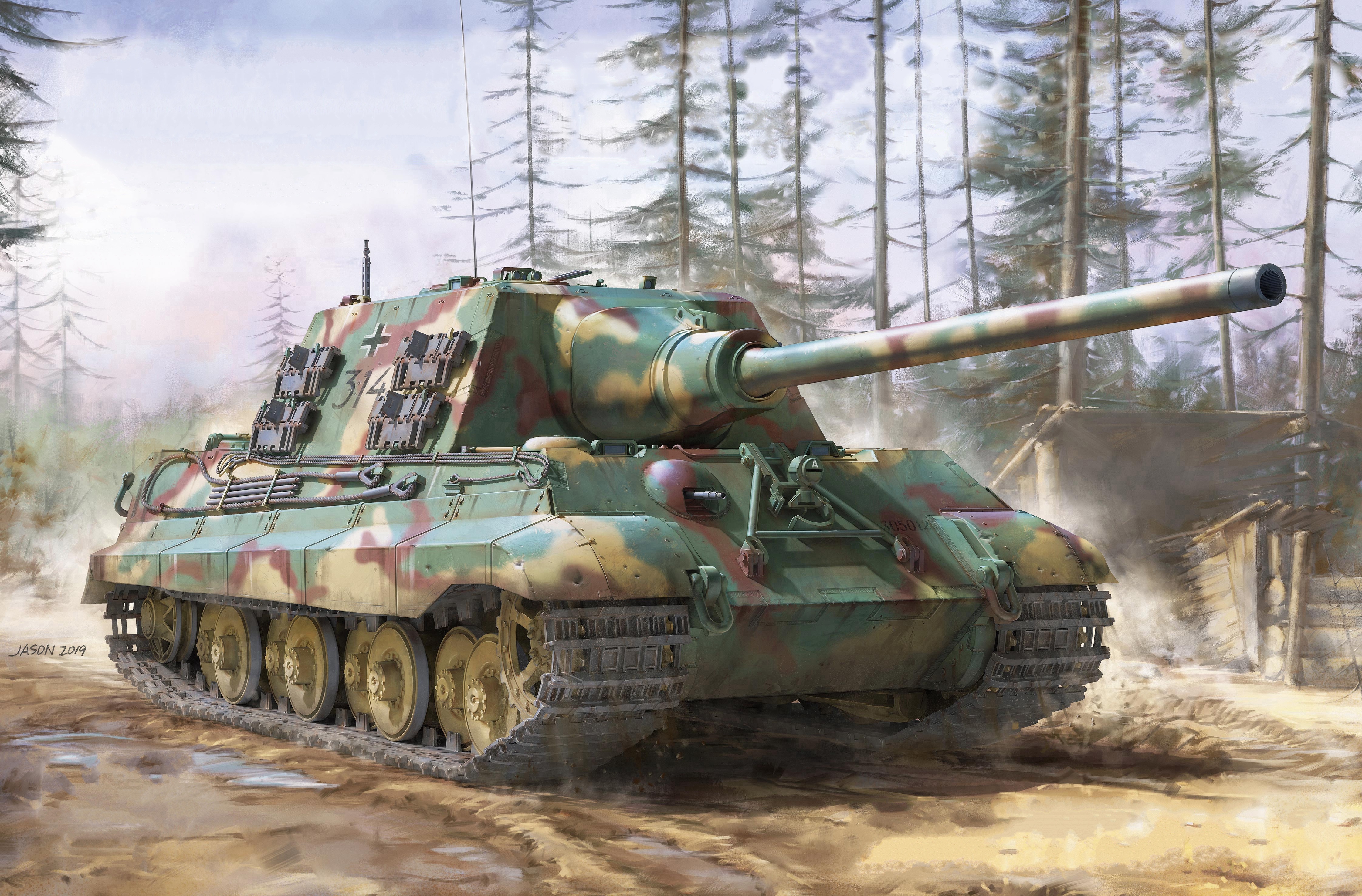 Download mobile wallpaper Tanks, Military, Jagdtiger, Tank Destroyer for free.