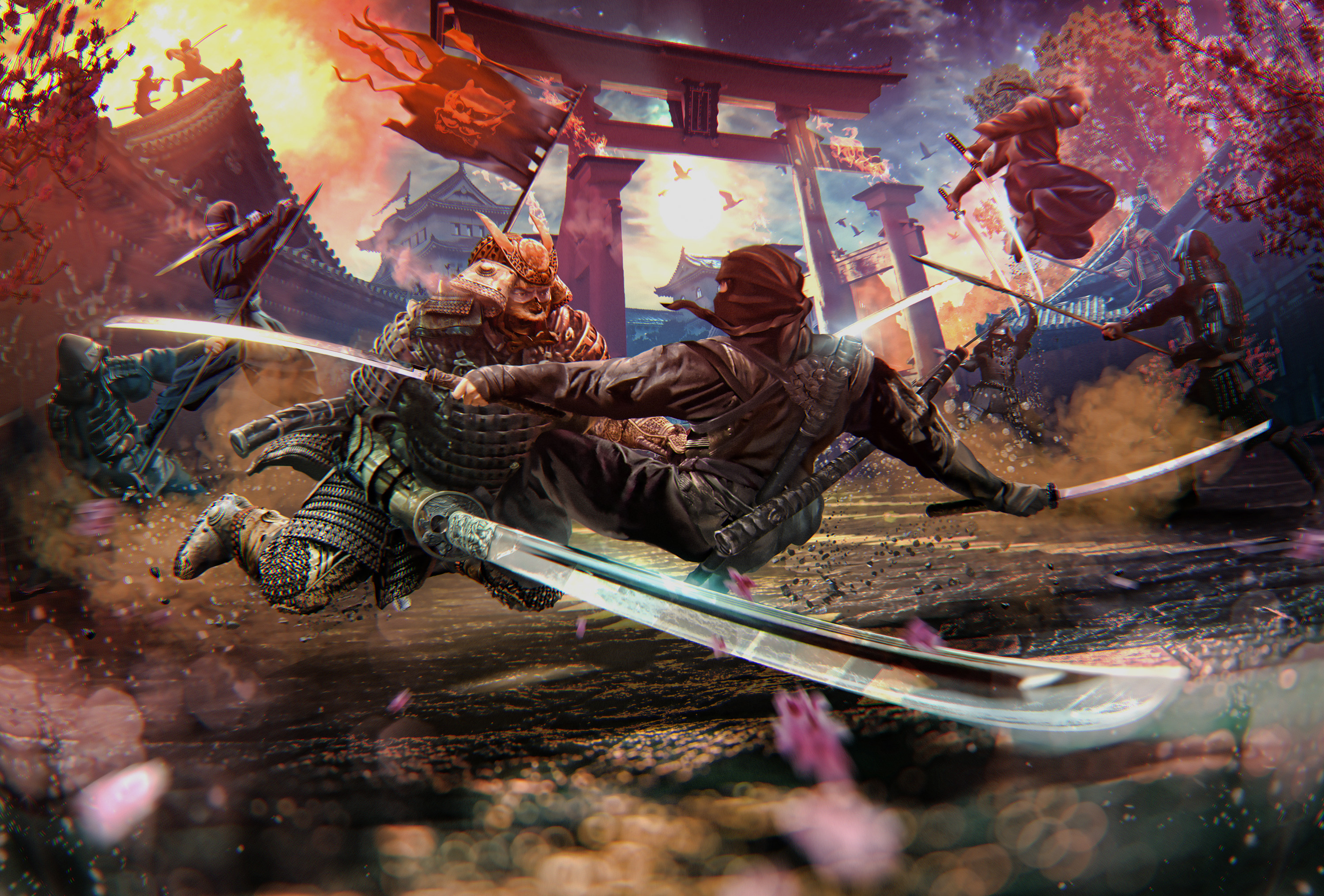 Free download wallpaper Fantasy, Samurai on your PC desktop