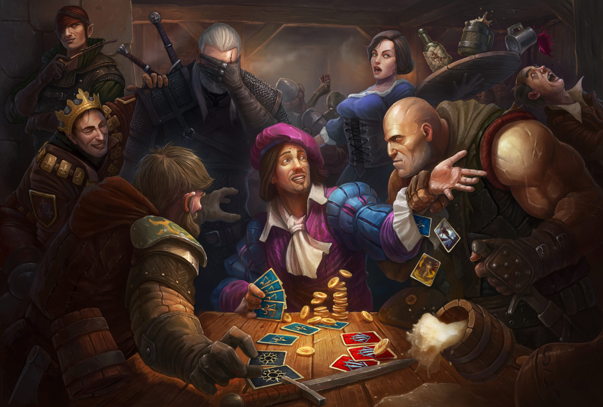 video game, gwent: the witcher card game, the witcher