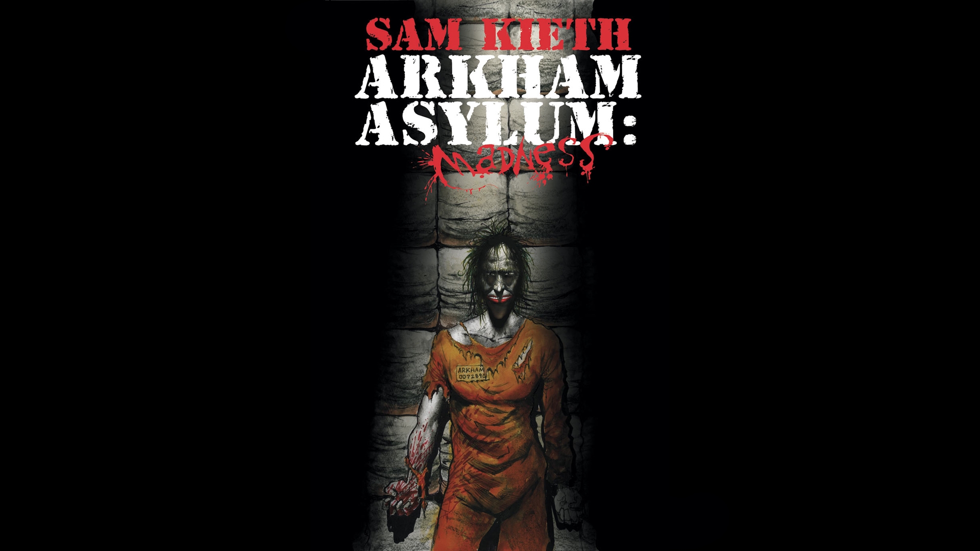 Handy-Wallpaper Joker, Comics, Arkham Asylum: Wahnsinn kostenlos herunterladen.