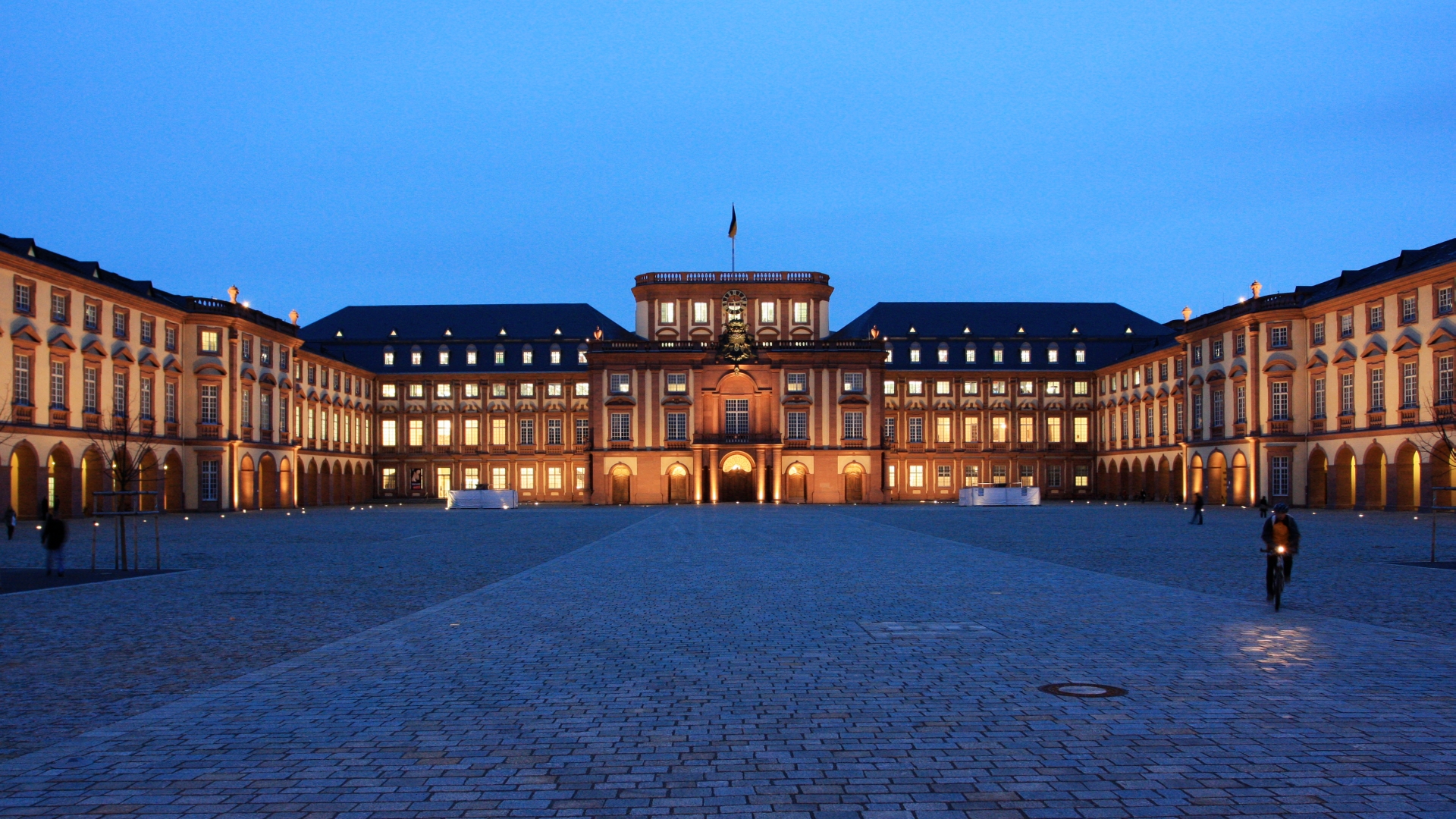 Handy-Wallpaper Mannheimer Schloss, Paläste, Menschengemacht kostenlos herunterladen.
