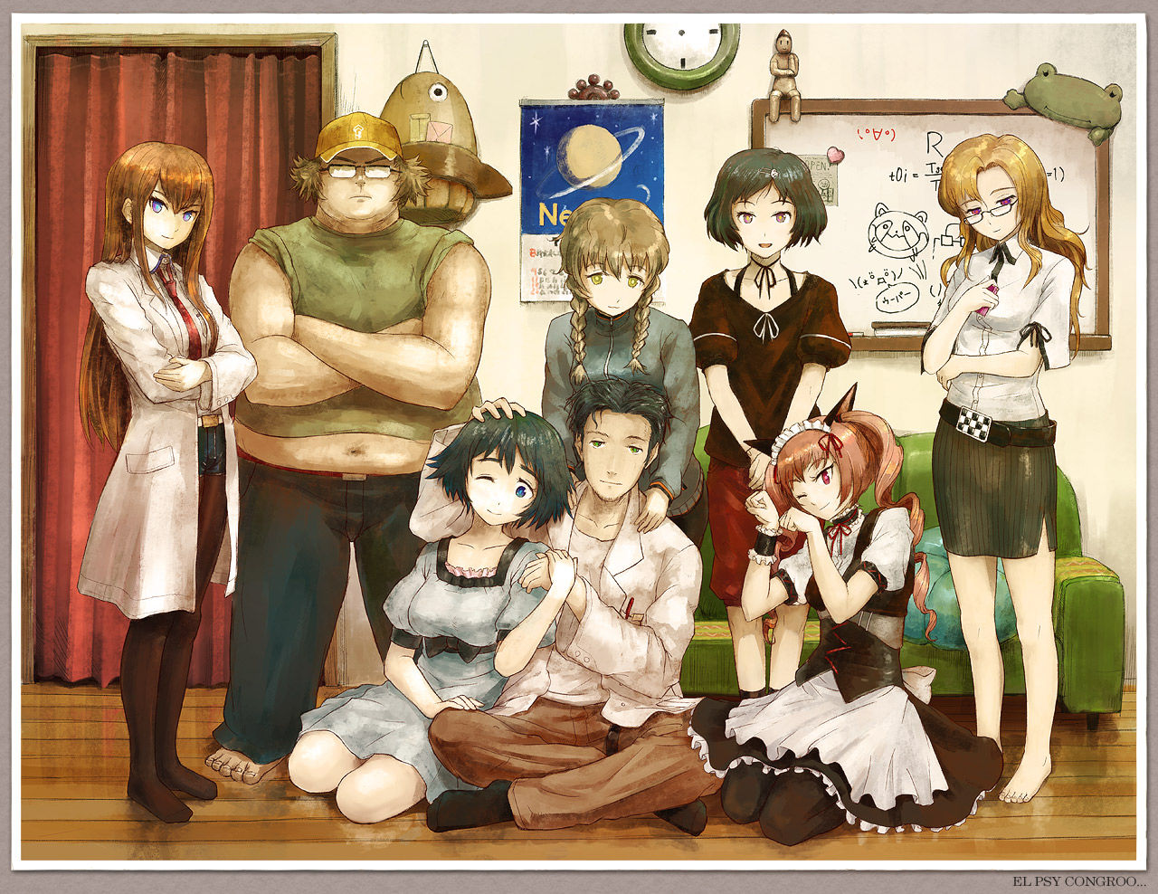 Handy-Wallpaper Animes, Steins Gate kostenlos herunterladen.