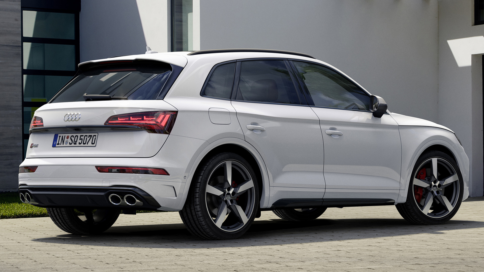 Download mobile wallpaper Audi, Car, Suv, Audi Sq5, Compact Car, Vehicles, White Car, Crossover Car for free.
