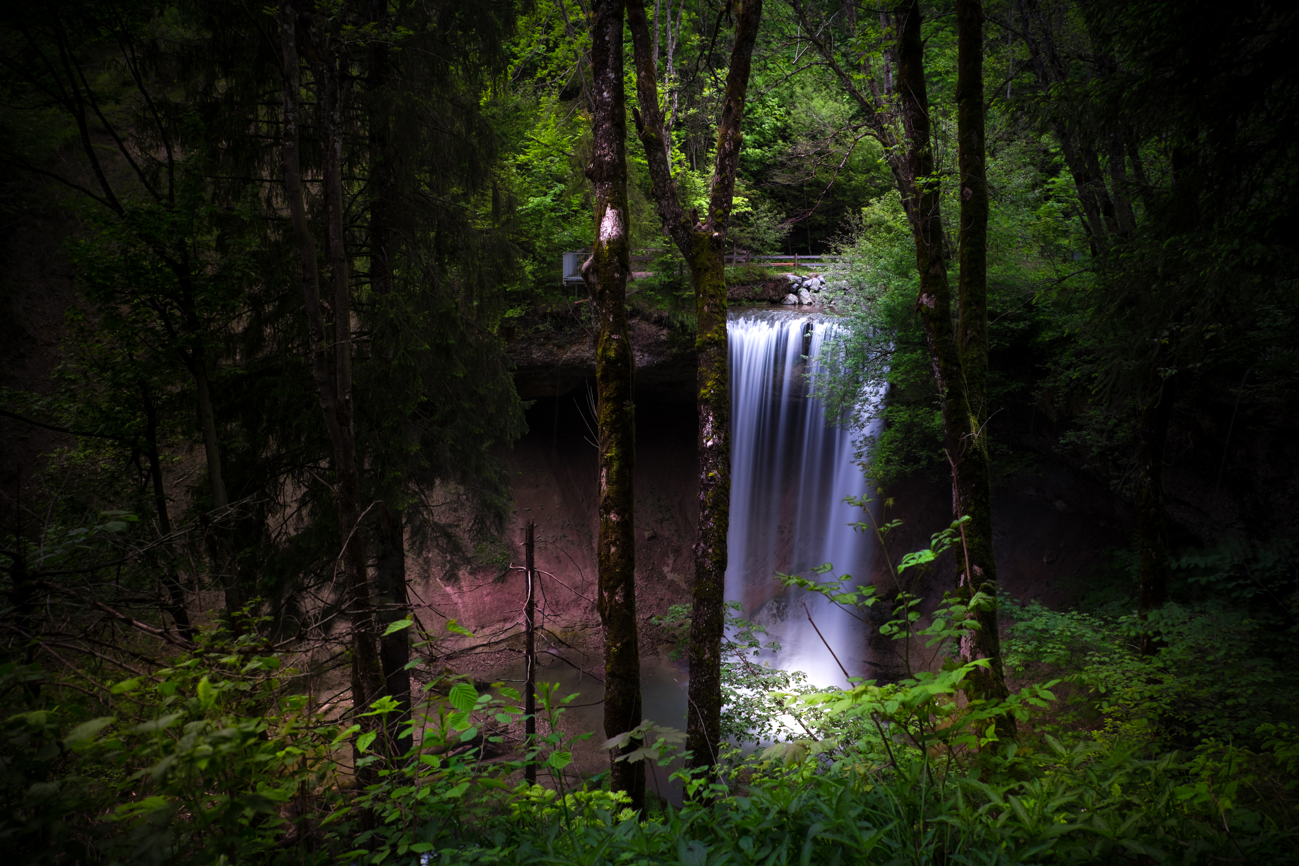 Laden Sie das Wasserfälle, Wasserfall, Wald, Baum, Blatt, Erde/natur-Bild kostenlos auf Ihren PC-Desktop herunter
