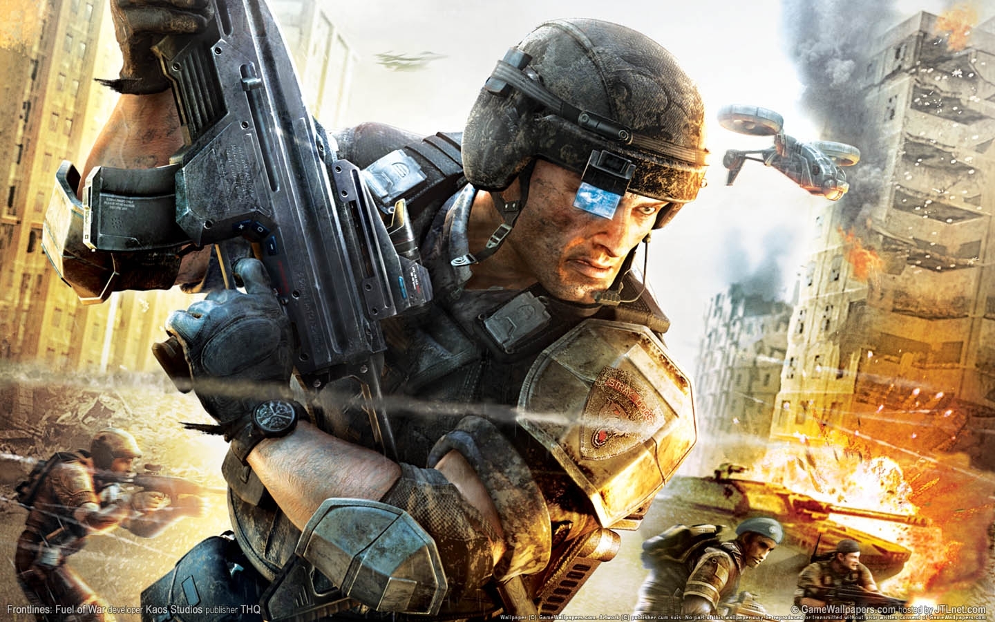 Descarga gratuita de fondo de pantalla para móvil de Frontlines: Fuel Of War, Hombres, Juegos.