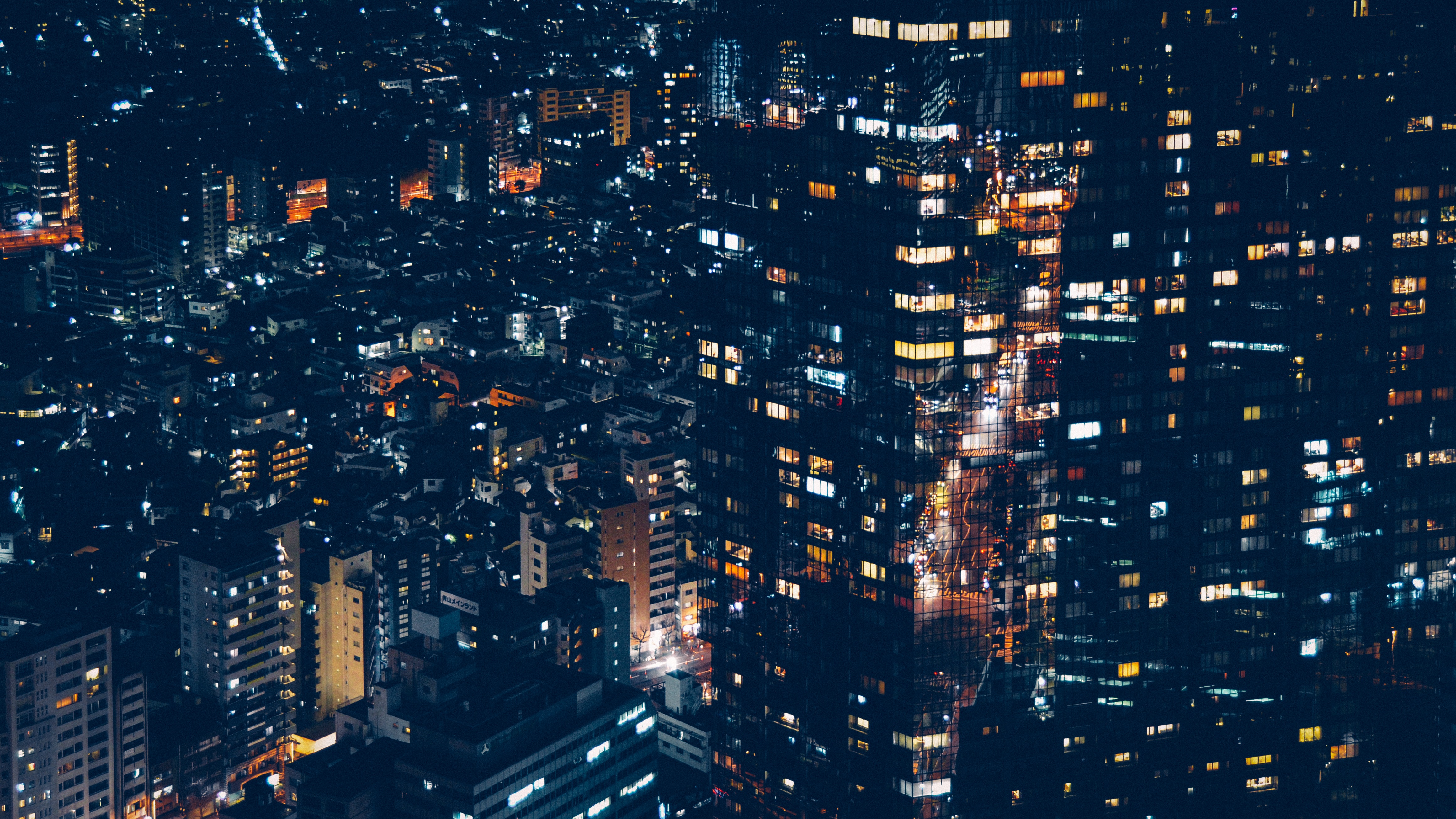 Free download wallpaper Cities, Building, Night, City Lights on your PC desktop