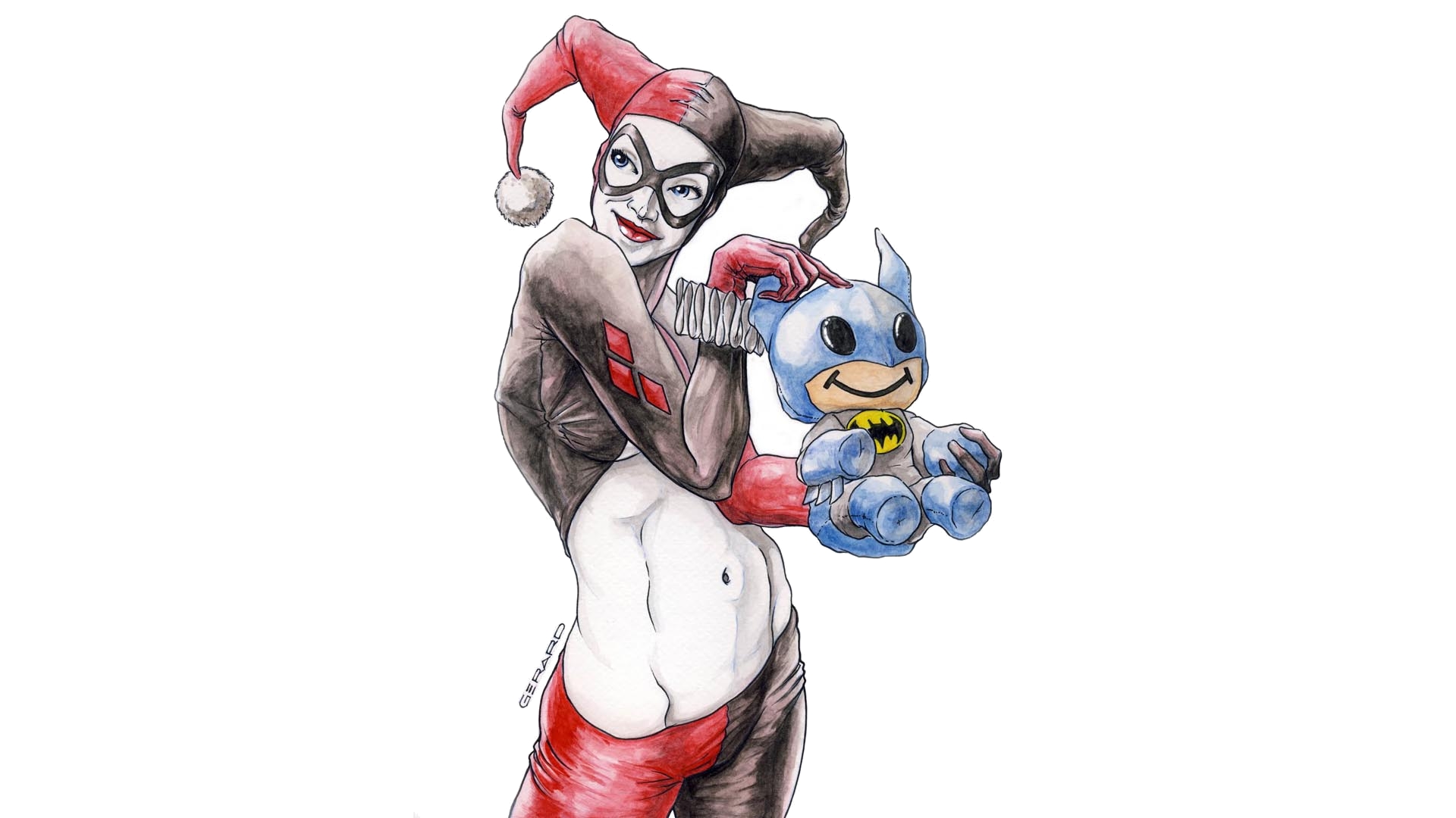 Handy-Wallpaper Comics, Harley Quinn kostenlos herunterladen.