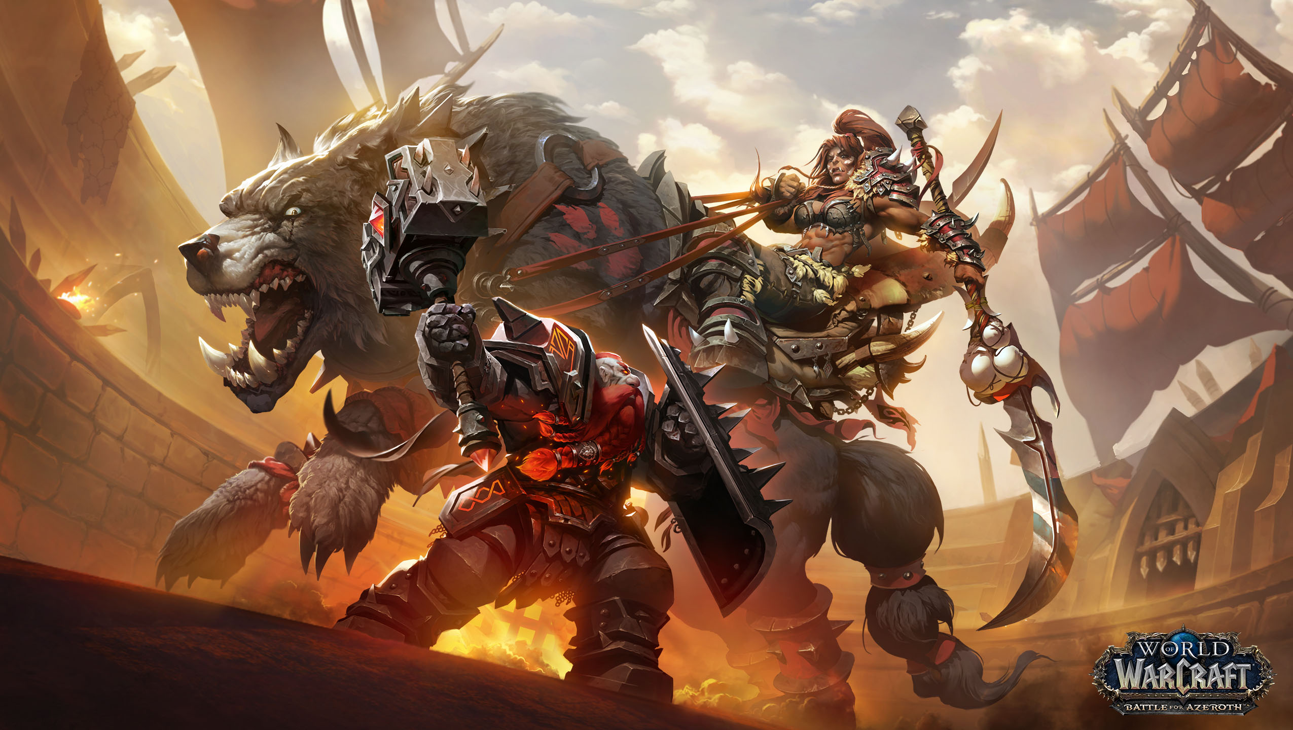 Handy-Wallpaper Computerspiele, World Of Warcraft, World Of Warcraft: Battle For Azeroth kostenlos herunterladen.