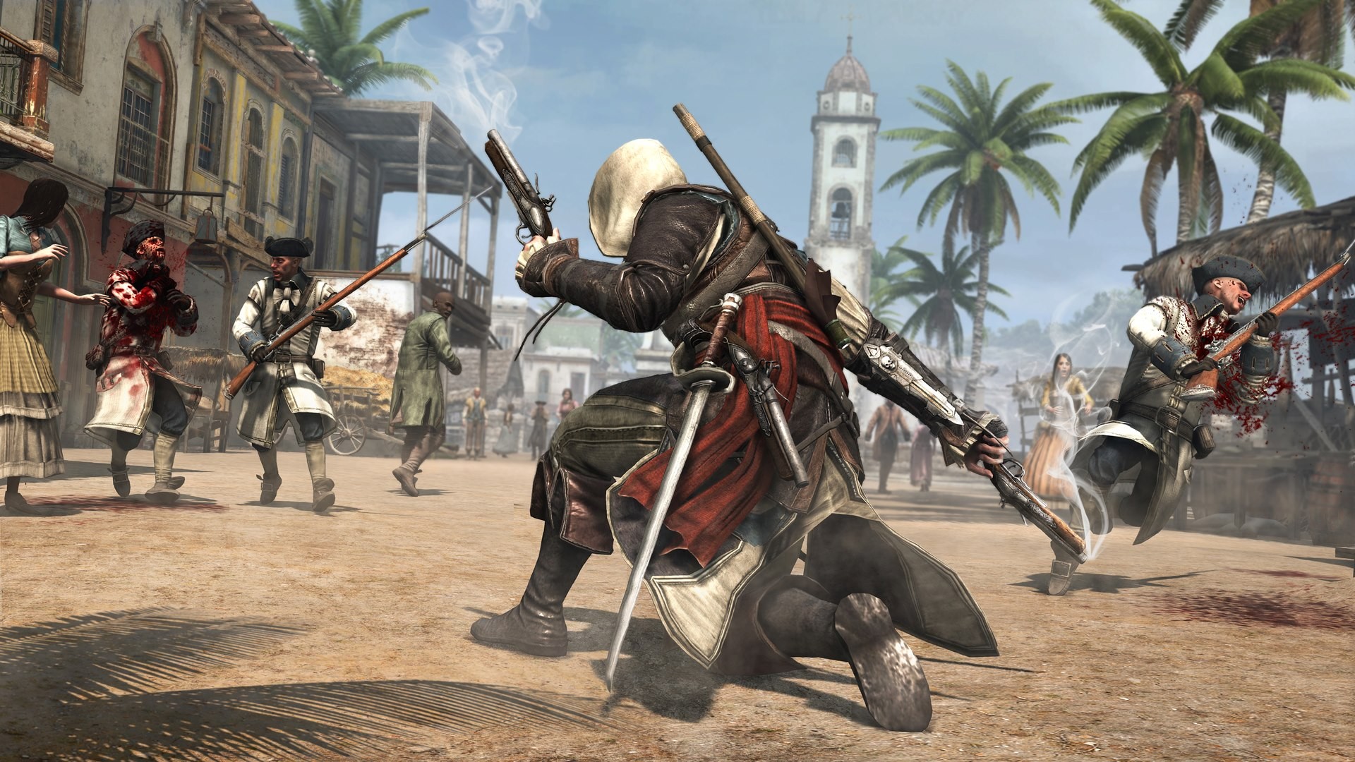 Завантажити шпалери безкоштовно Кредо Вбивці, Відеогра, Assassin's Creed Iv: Чорний Прапор картинка на робочий стіл ПК