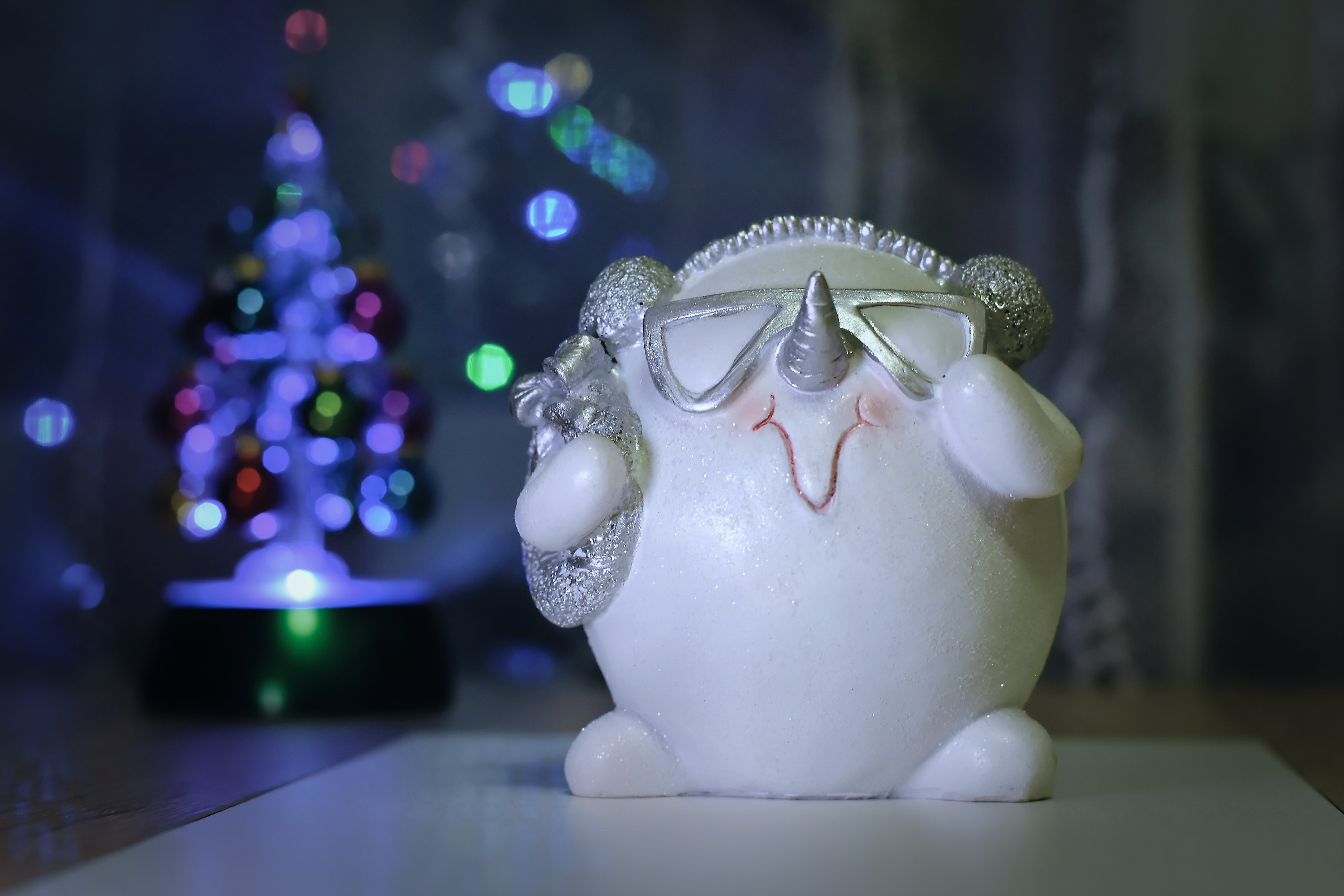 Download mobile wallpaper Snowman, Christmas, Figurine, Photography for free.