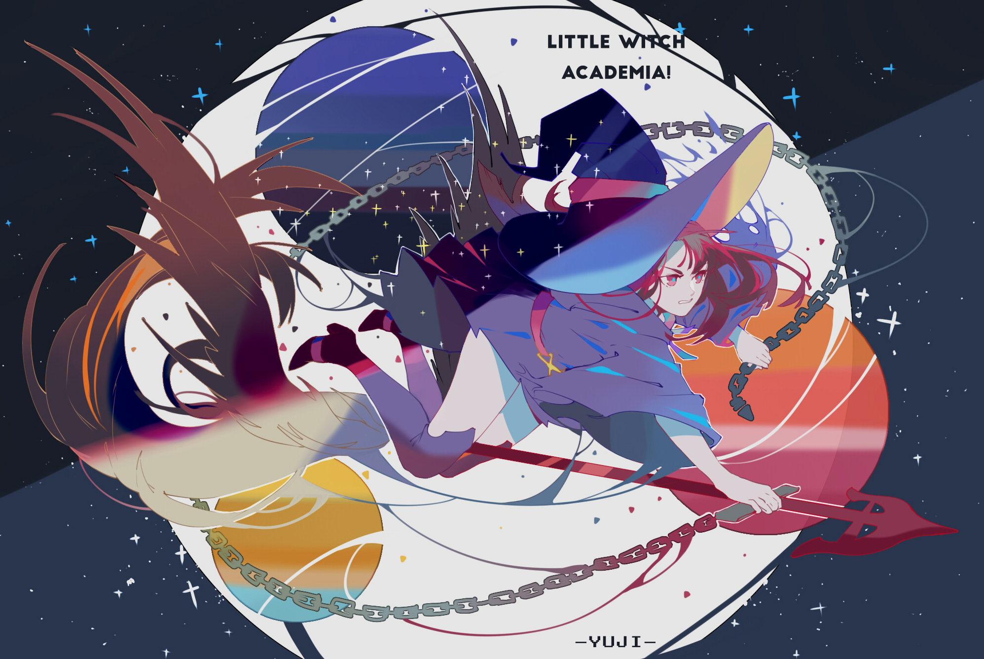 Laden Sie das Animes, Atsuko Kagari, Little Witch Academia-Bild kostenlos auf Ihren PC-Desktop herunter