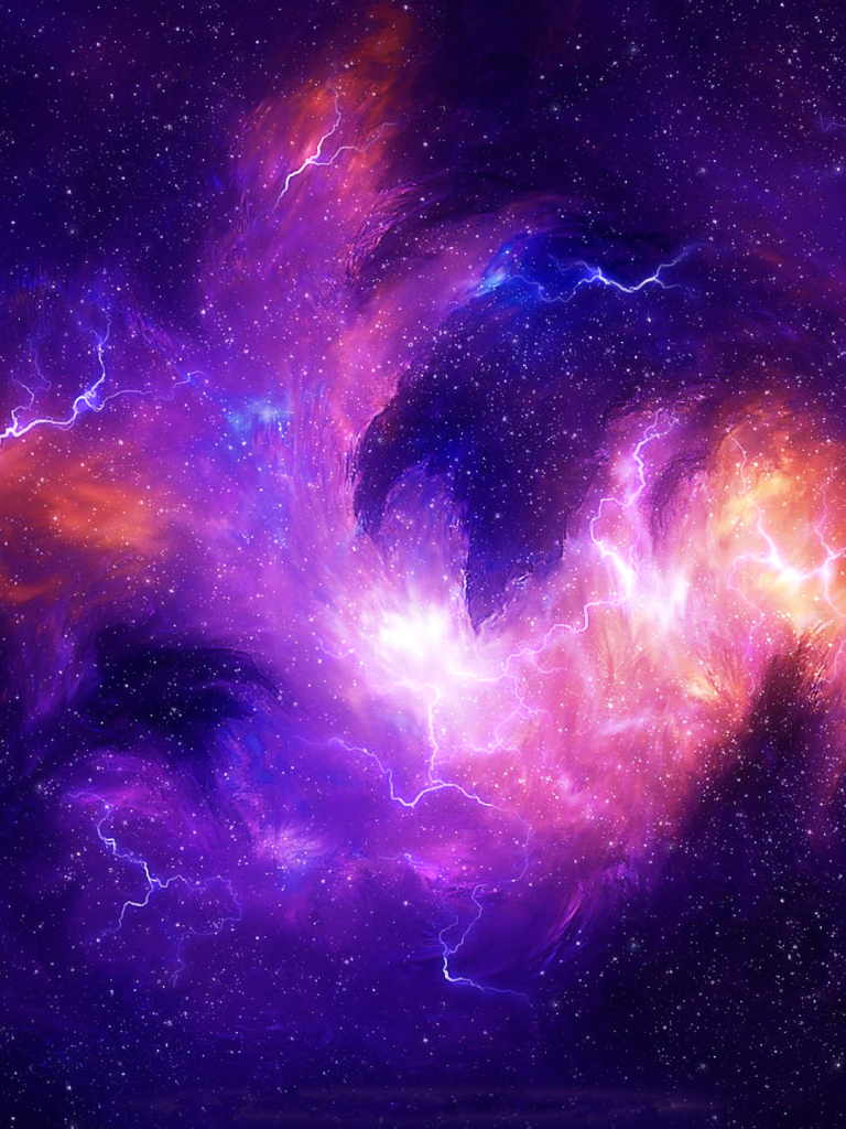 Скачать картинку Пространство, Пурпурный, Научная Фантастика в телефон бесплатно.