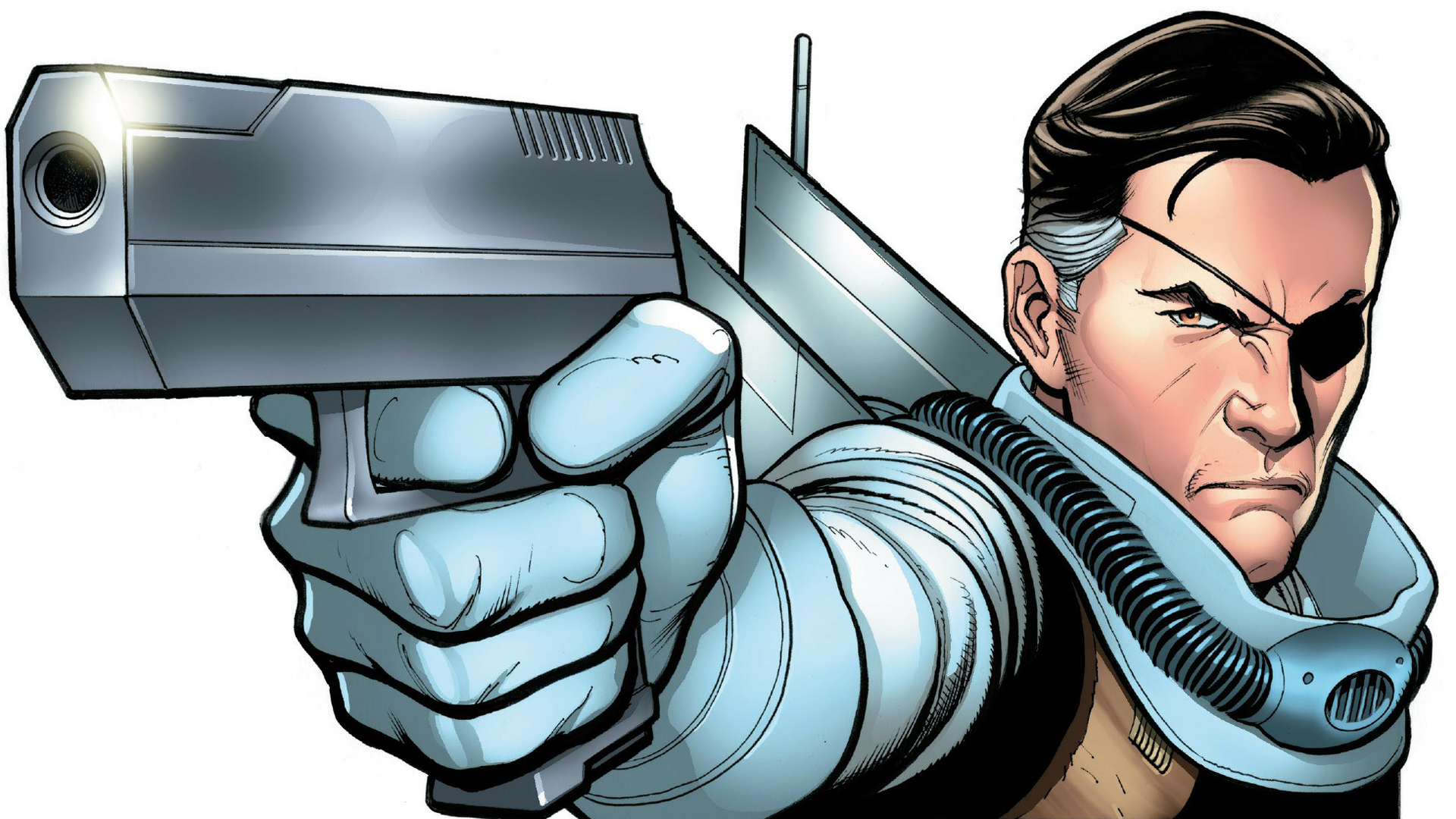 Baixar papel de parede para celular de História Em Quadrinhos, Nick Fury gratuito.