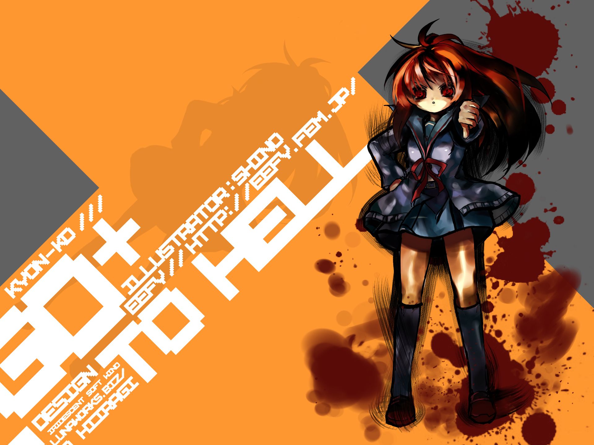 Free download wallpaper Anime, The Melancholy Of Haruhi Suzumiya on your PC desktop