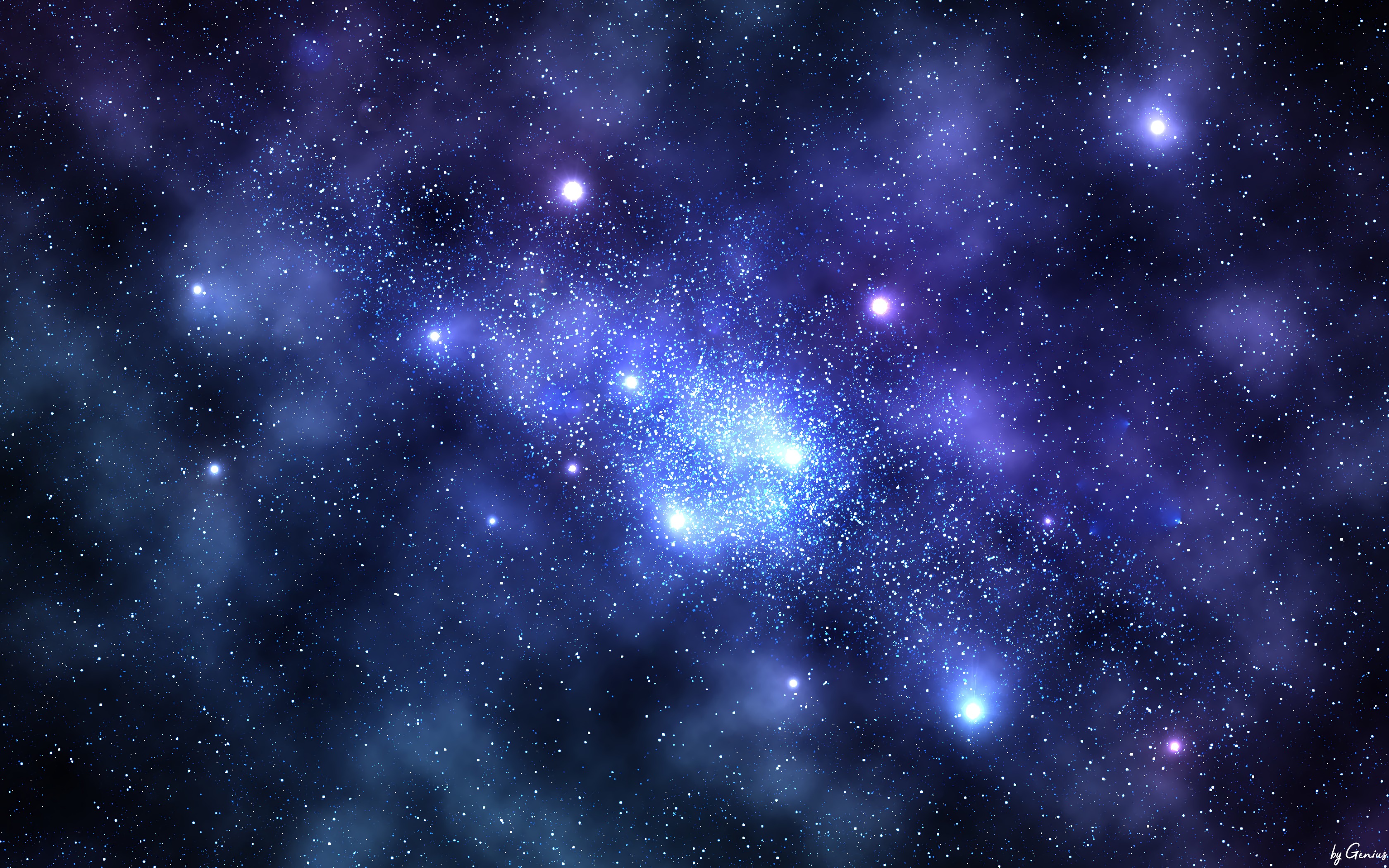 Free download wallpaper Stars, Starry Sky, Abstract, Glow on your PC desktop