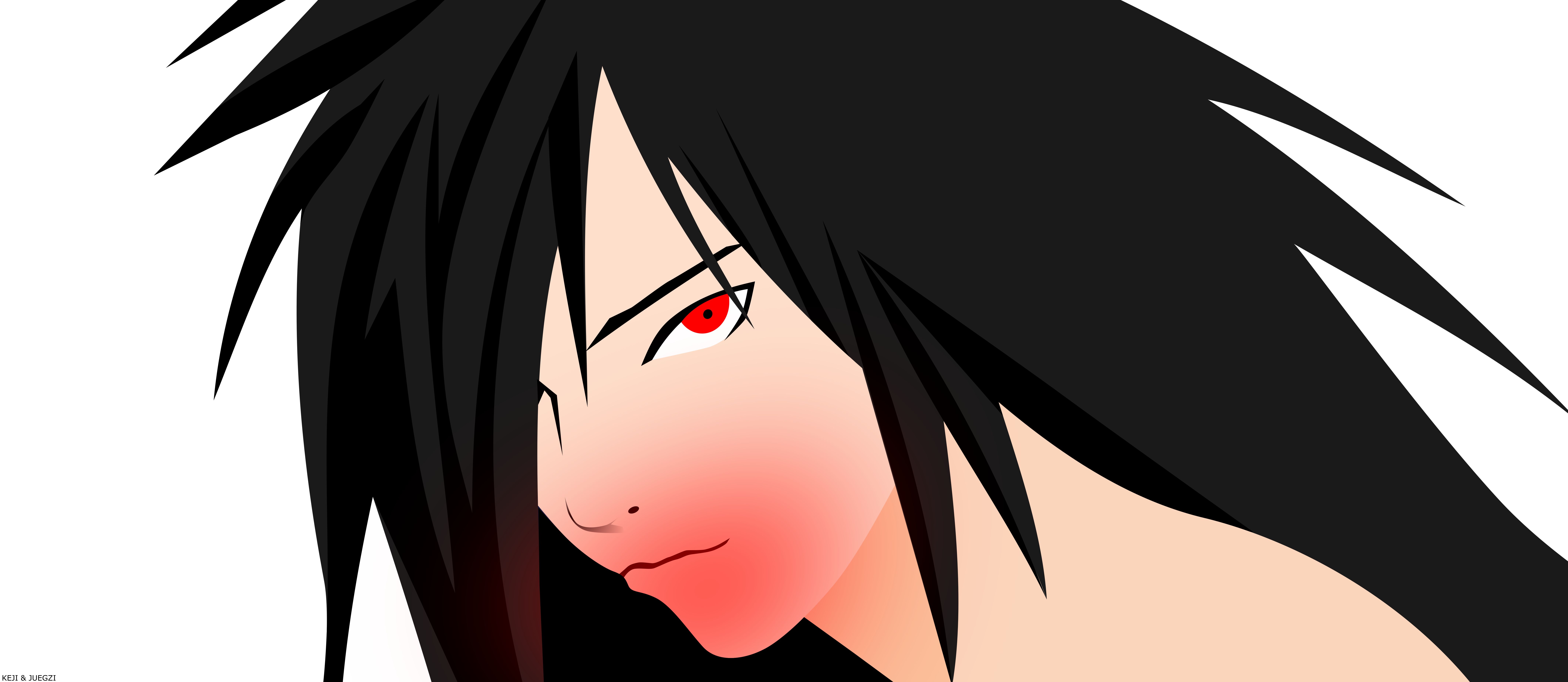 Download mobile wallpaper Anime, Naruto, Face, Red Eyes, Minimalist, Madara Uchiha for free.