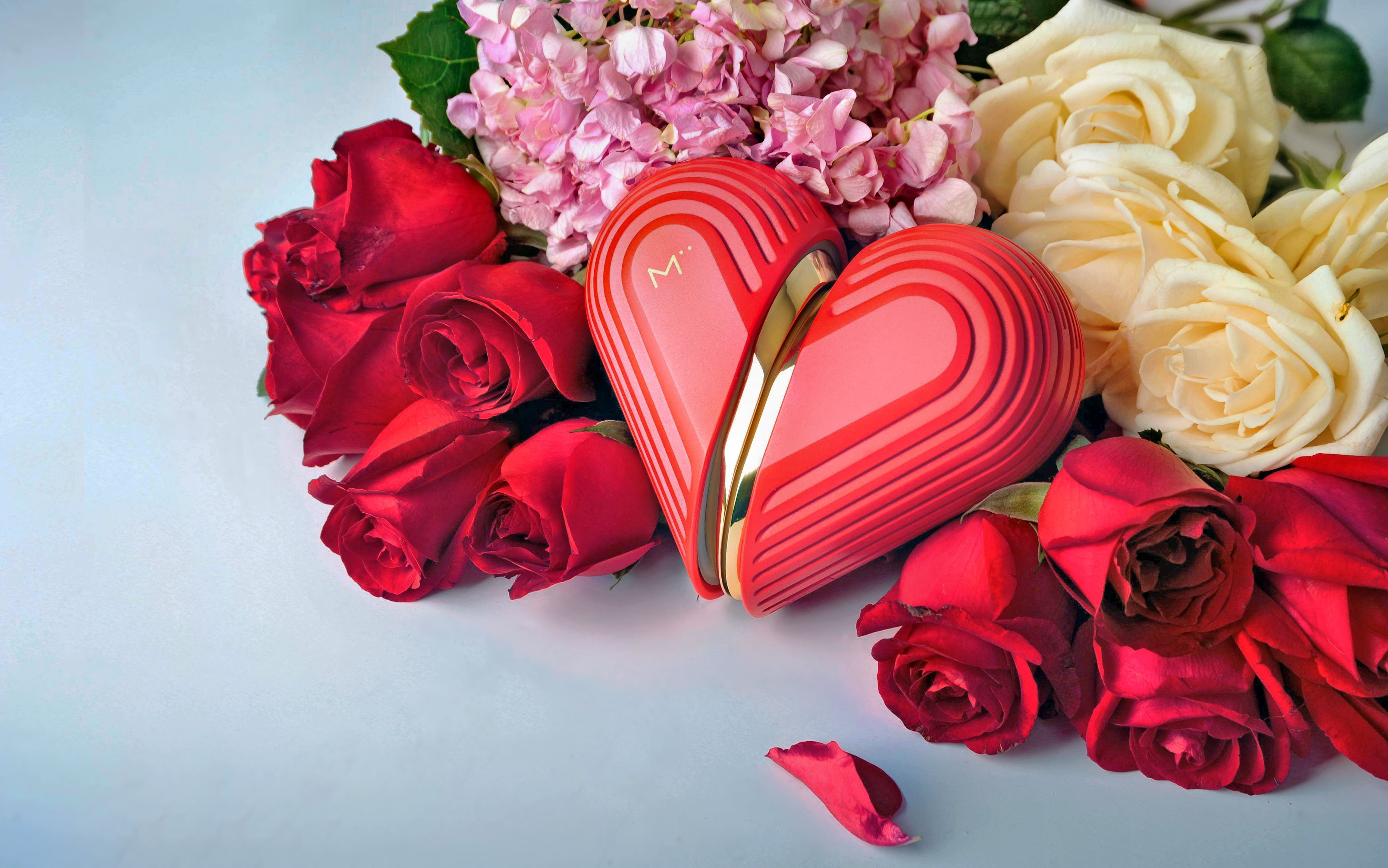 Скачать обои бесплатно Цветок, Роза, Букет, Красочный, День Святого Валентина, Праздничные картинка на рабочий стол ПК