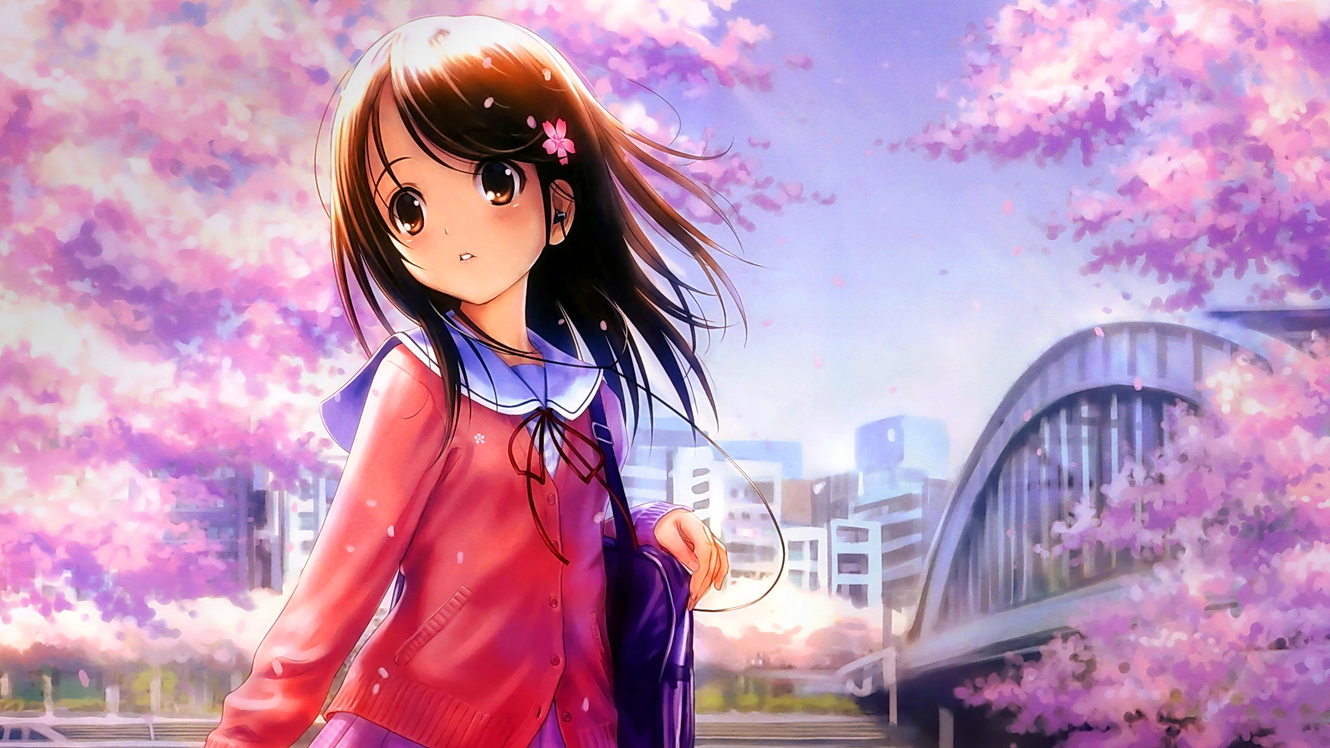 Download mobile wallpaper Anime, Girl for free.
