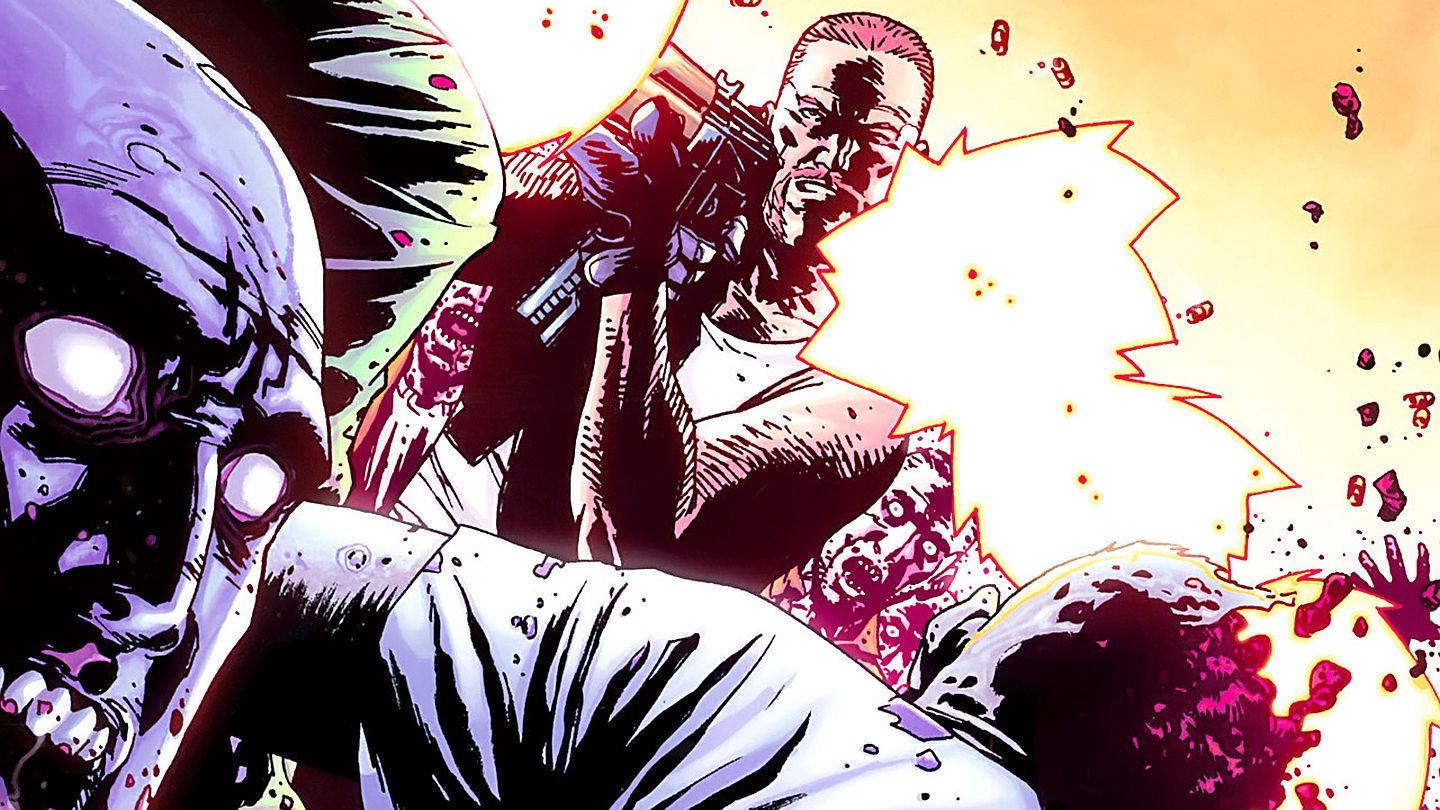 Laden Sie das Comics, The Walking Dead-Bild kostenlos auf Ihren PC-Desktop herunter