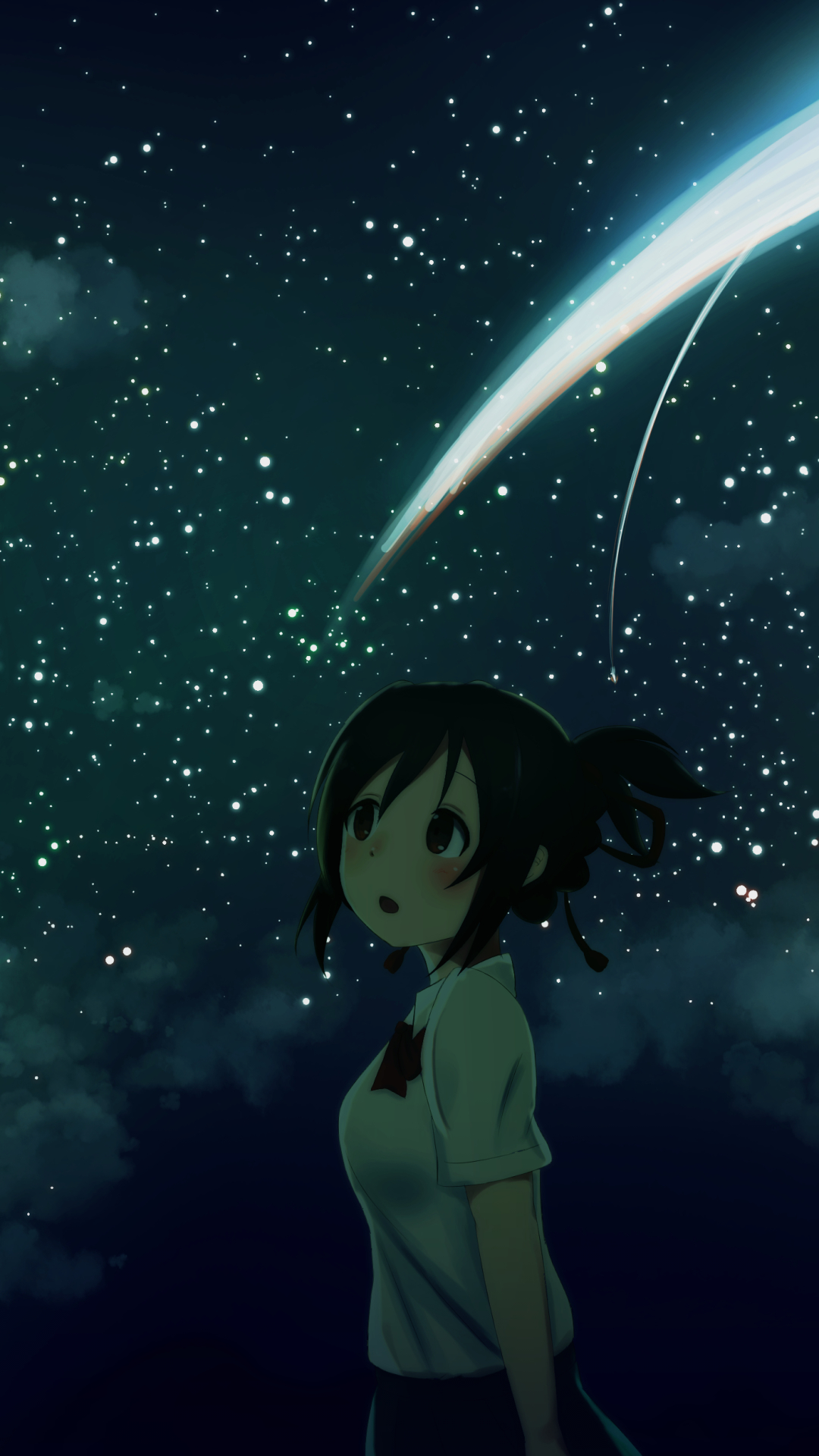Download mobile wallpaper Anime, Your Name, Kimi No Na Wa, Mitsuha Miyamizu for free.