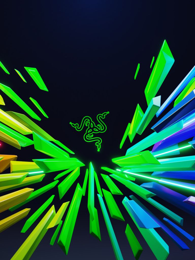 Download mobile wallpaper Colorful, Technology, Razer for free.