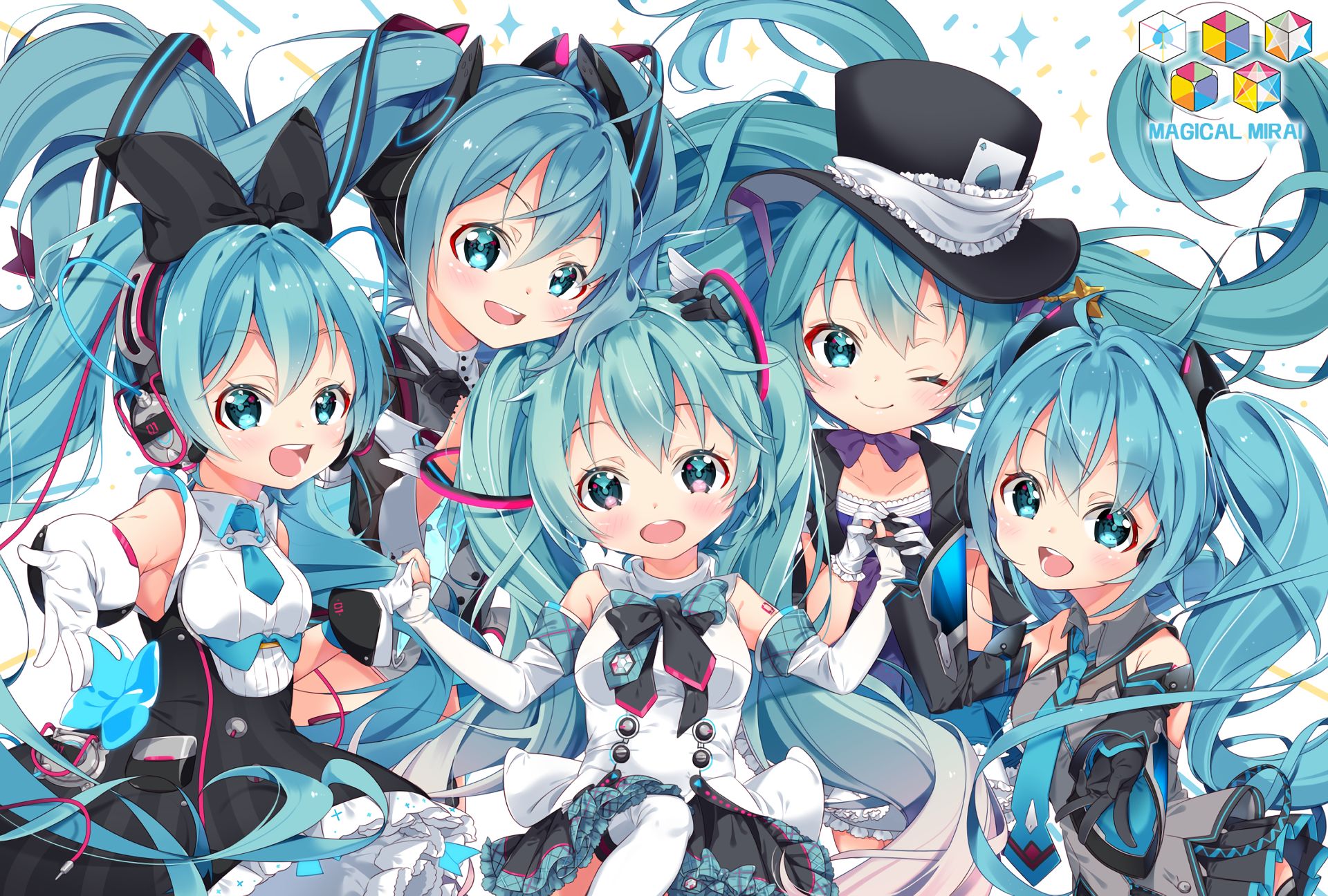 PCデスクトップにボーカロイド, 初音ミク, アニメ画像を無料でダウンロード