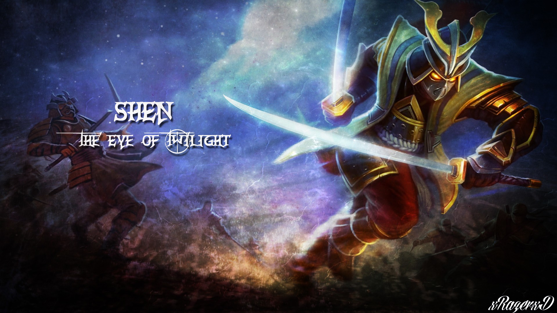 video game, league of legends, shen (league of legends)