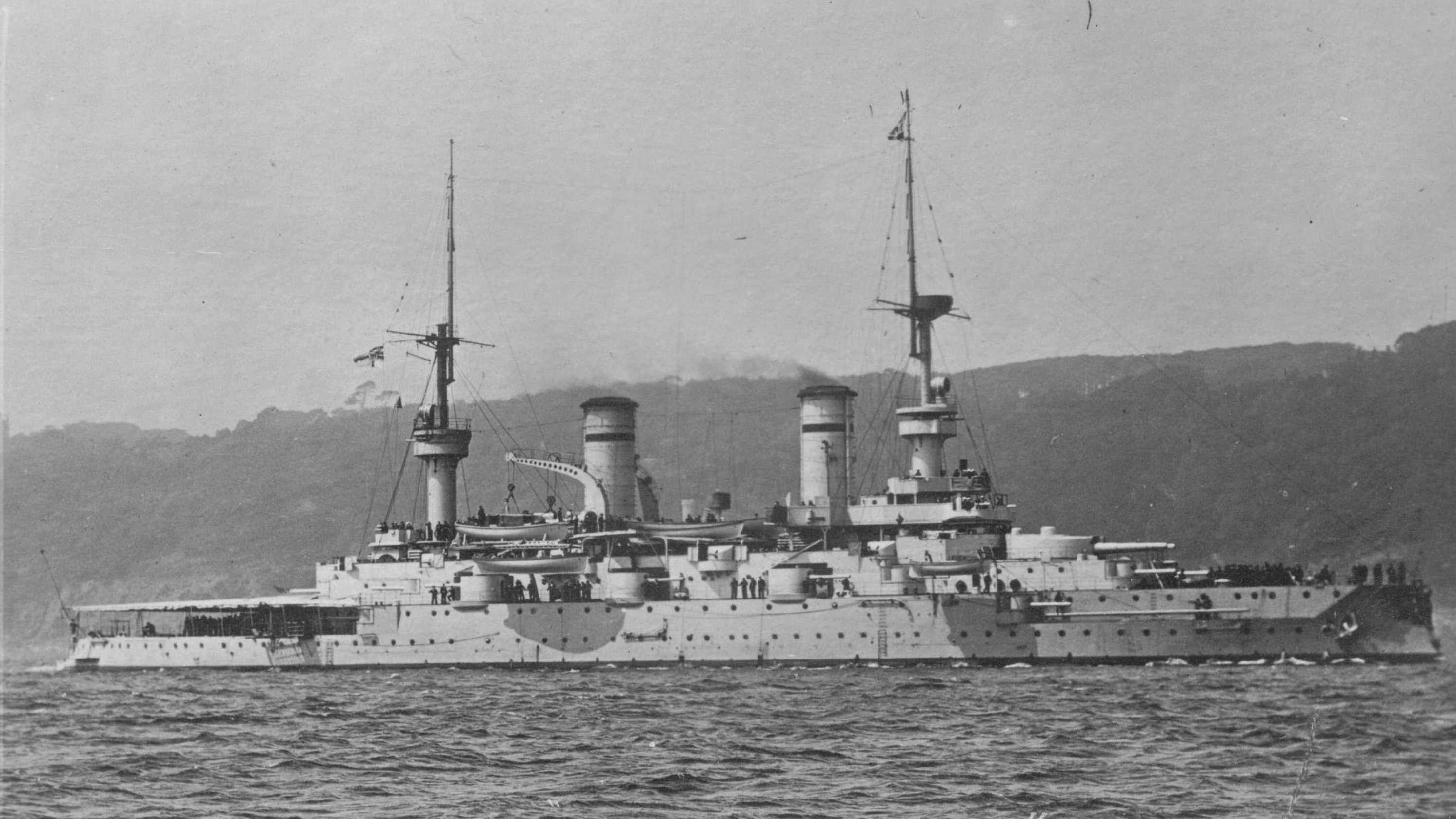 Laden Sie das Militär, Schlachtschiff, Sms Kaiser (1911), Kriegsschiffe-Bild kostenlos auf Ihren PC-Desktop herunter