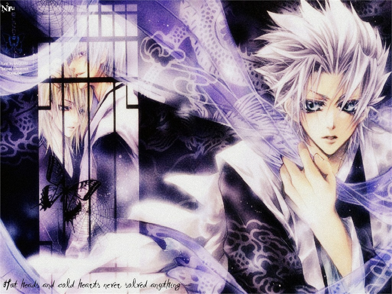 Handy-Wallpaper Bleach, Animes, Tōshirō Hitsugaya kostenlos herunterladen.