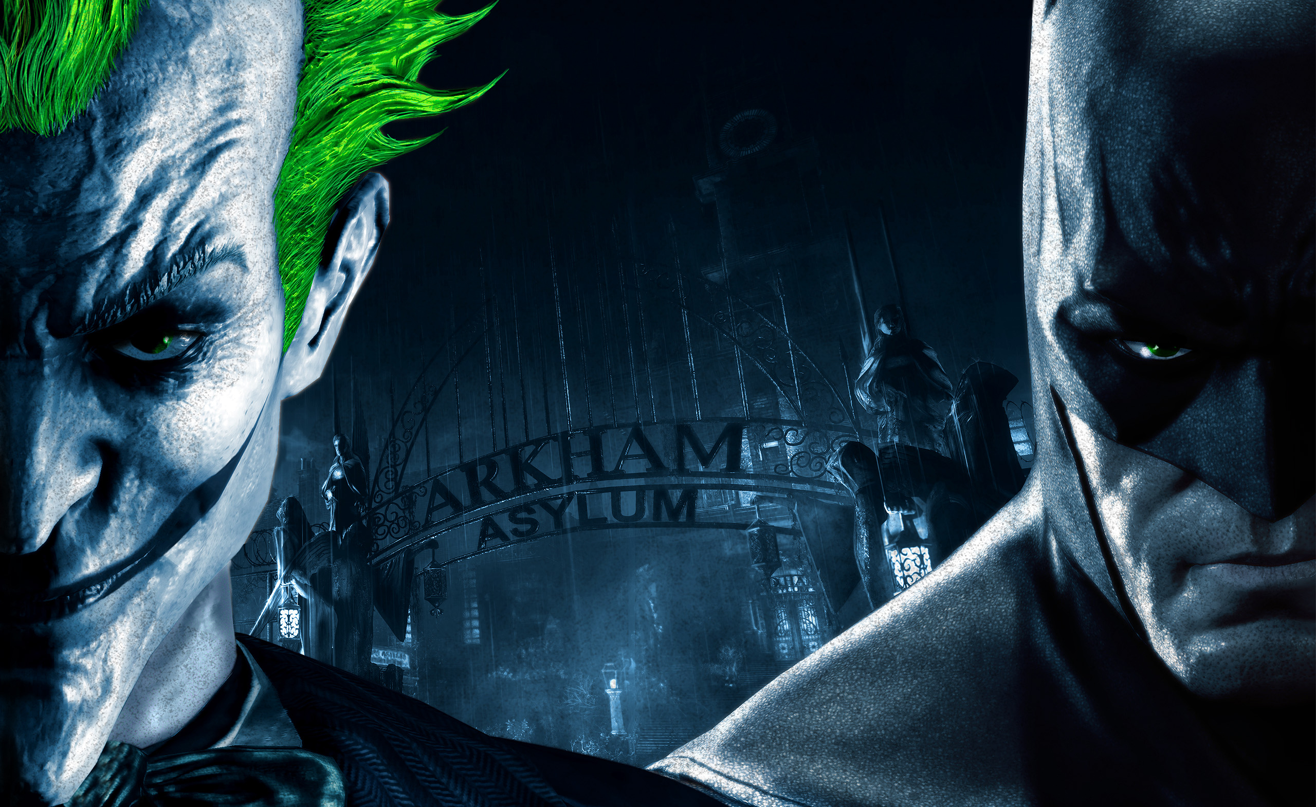 Laden Sie Batman: Arkham Asylum HD-Desktop-Hintergründe herunter