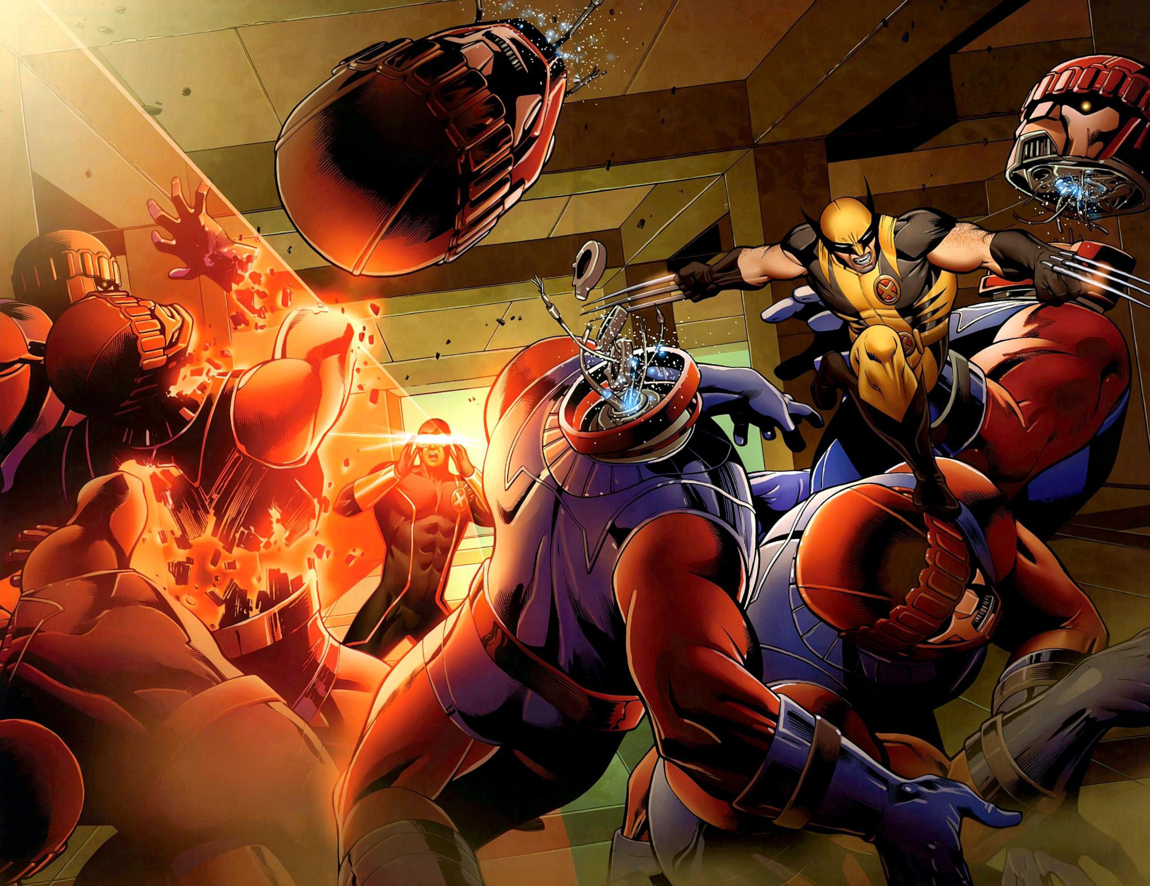 Download mobile wallpaper X Men: Schism, X Men, Wolverine, Comics for free.