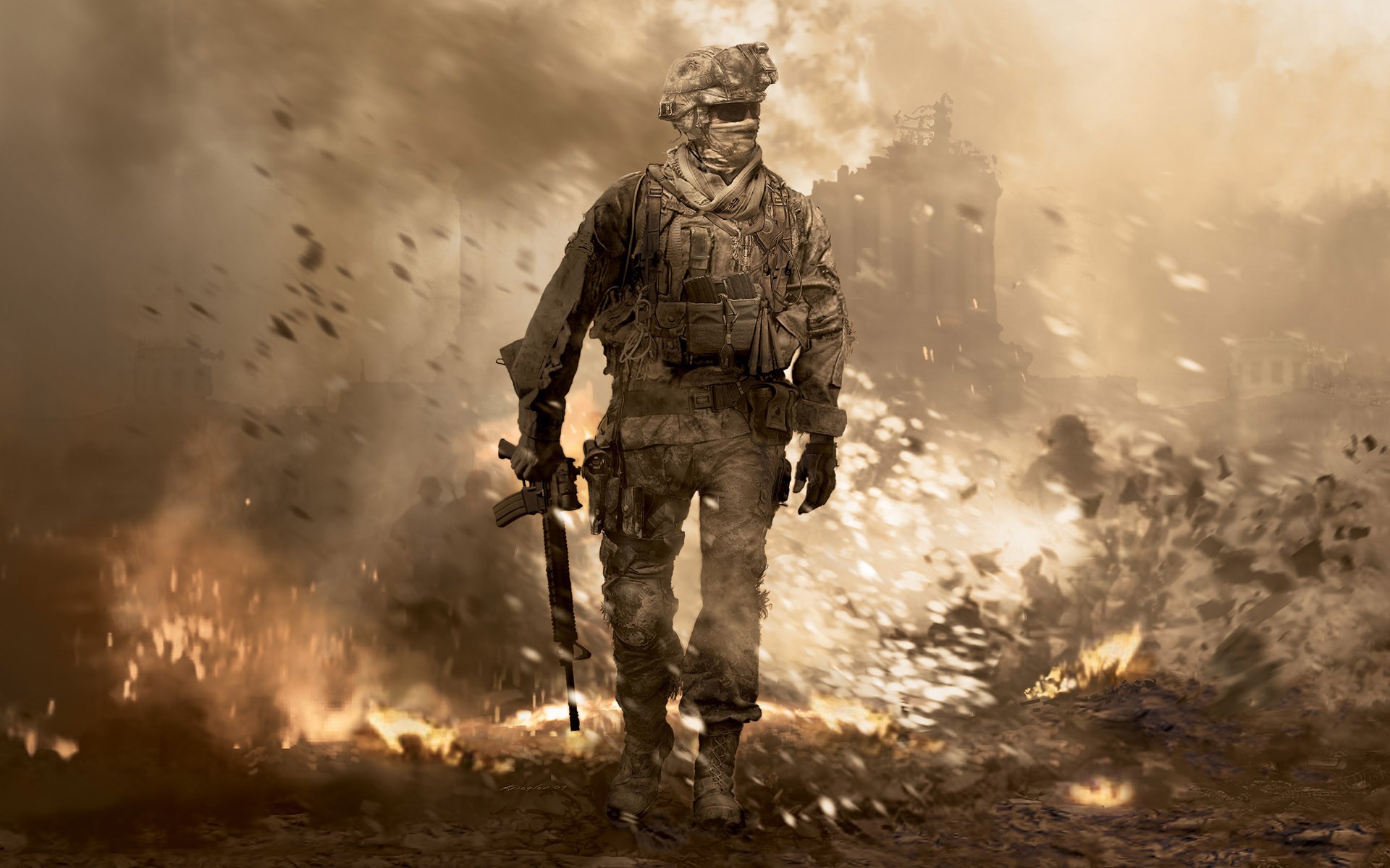 277635 baixar papel de parede call of duty: modern warfare 2, videogame, chamada à ação, call of duty - protetores de tela e imagens gratuitamente