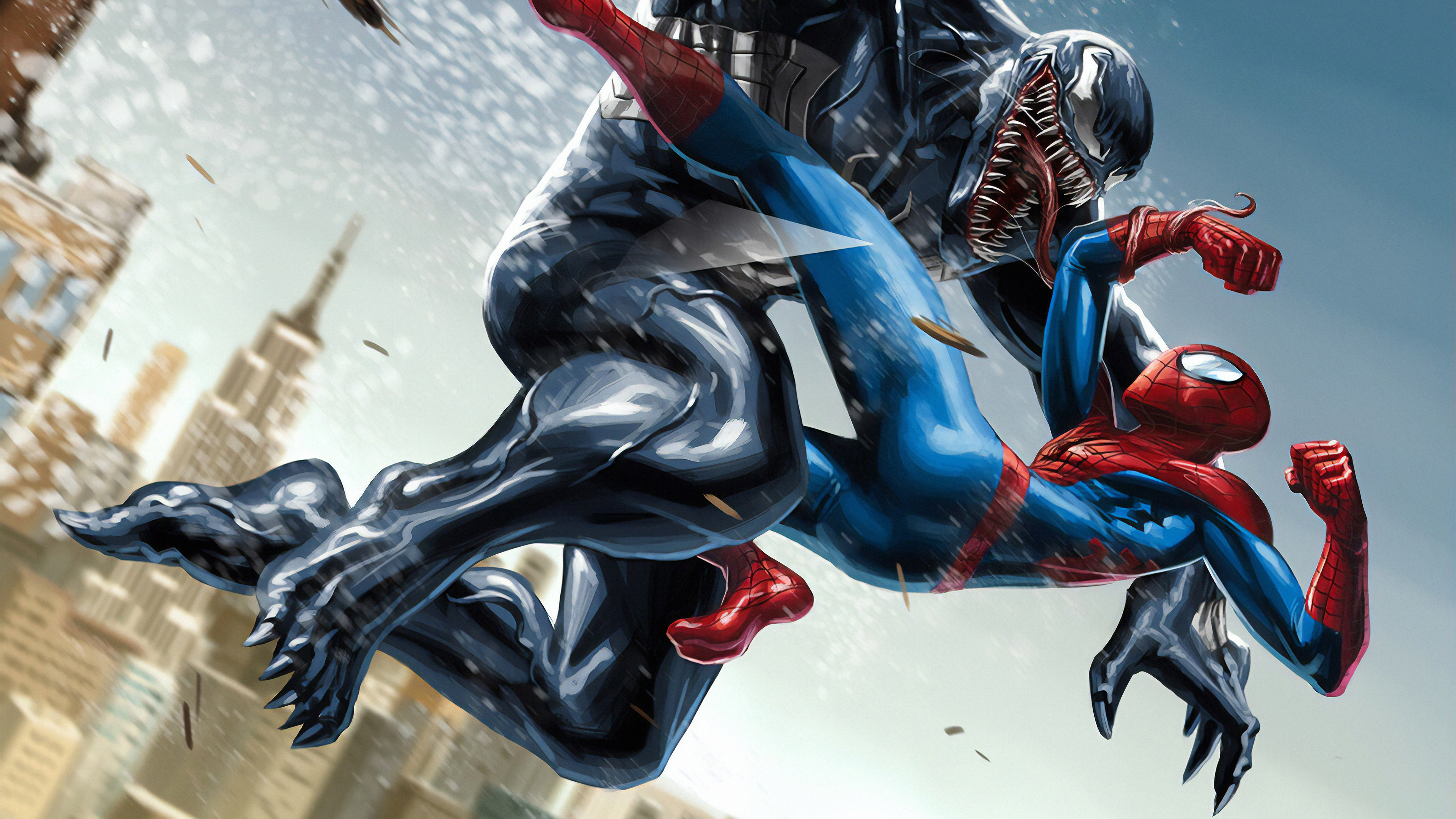 Download mobile wallpaper Spider Man, Venom, Comics for free.