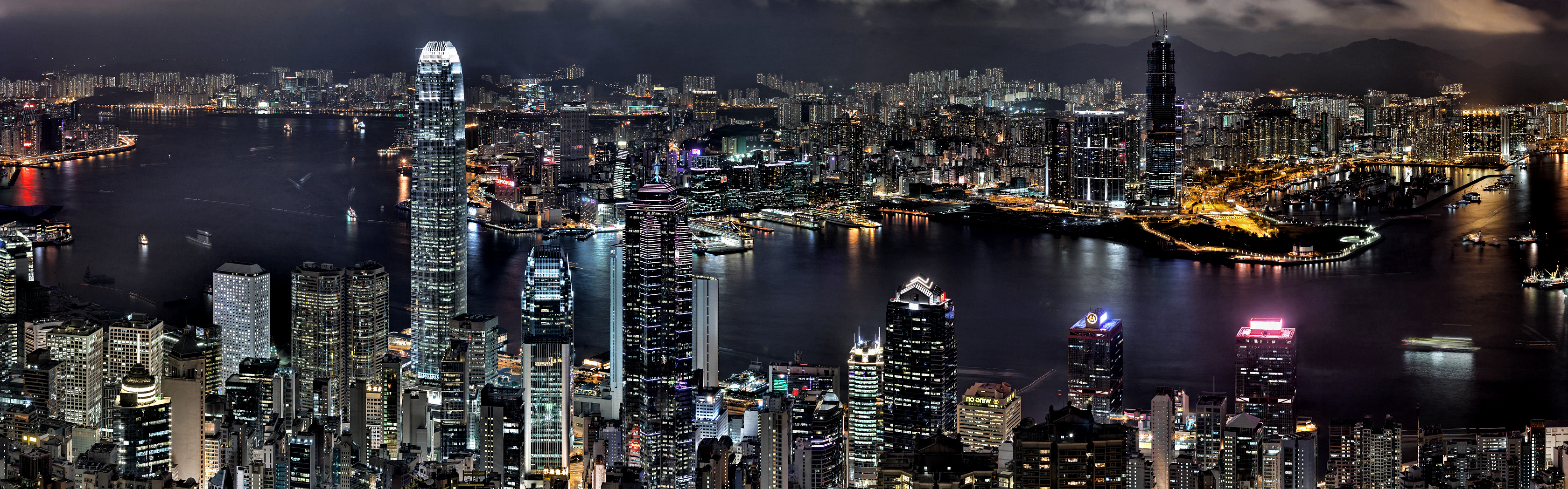 Популярні заставки і фони Гонконг на комп'ютер