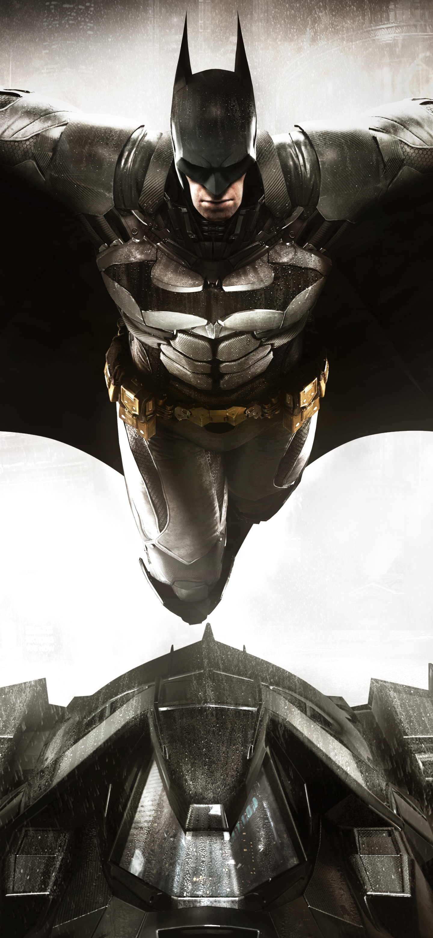 Download mobile wallpaper Batman, Video Game, Dc Comics, Batmobile, Batman: Arkham Knight for free.
